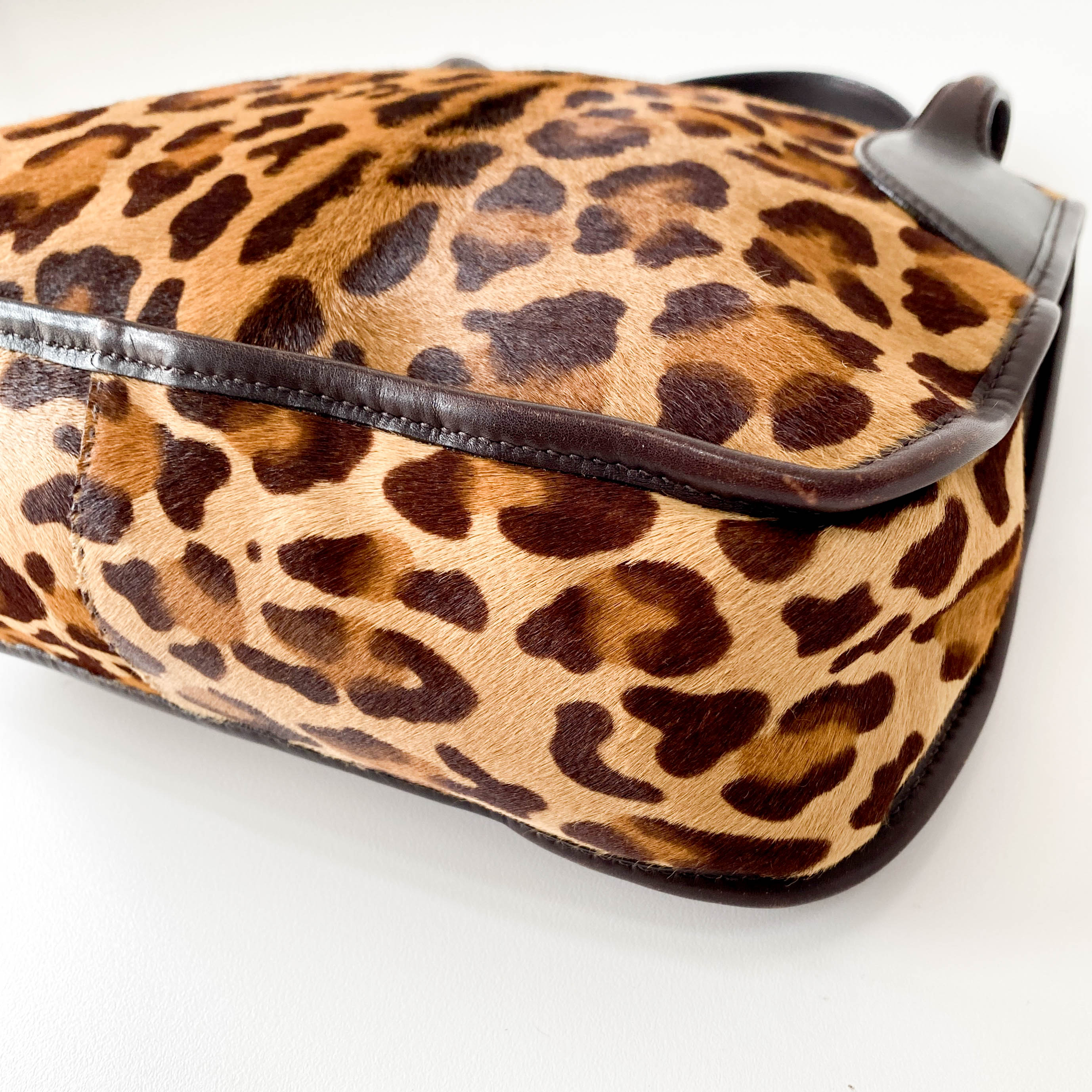 Leopard Print Shoulder Bag