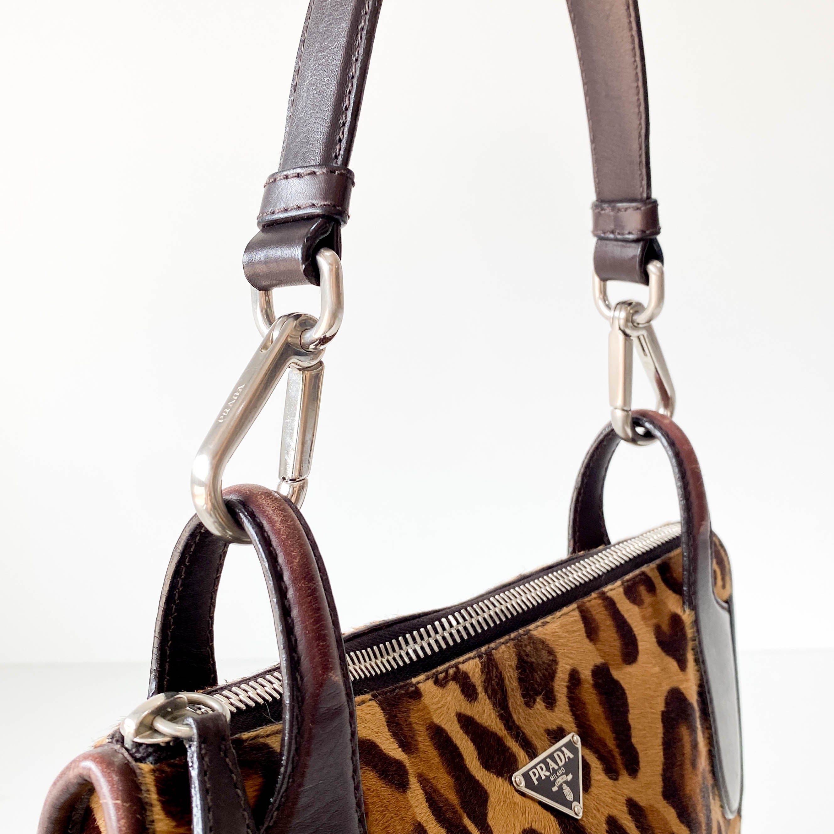 Leopard Print Shoulder Bag