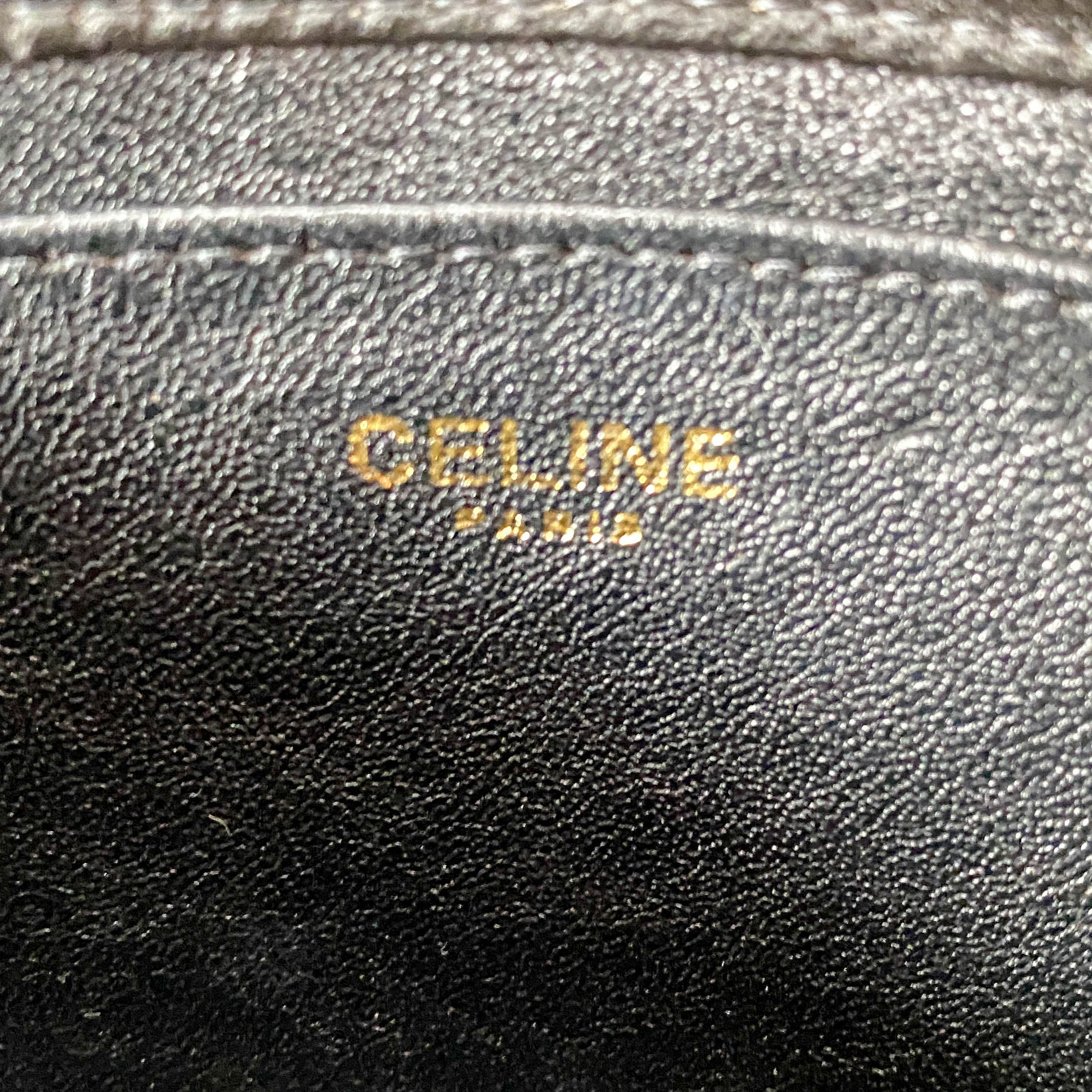 Black Satin with Gold Chain Strap Clutch Bag