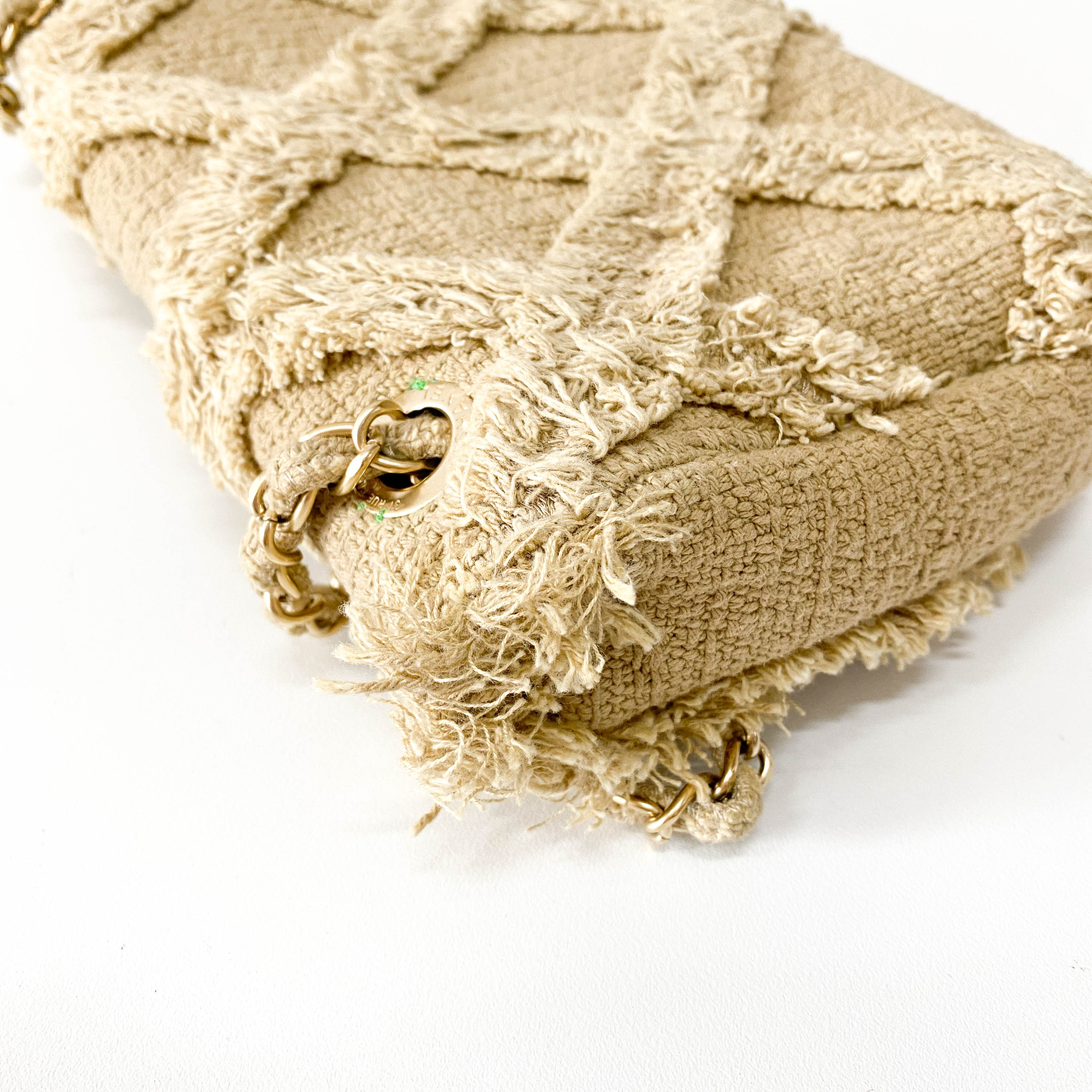 2009 Small Crochet Flap Shoulder Bag