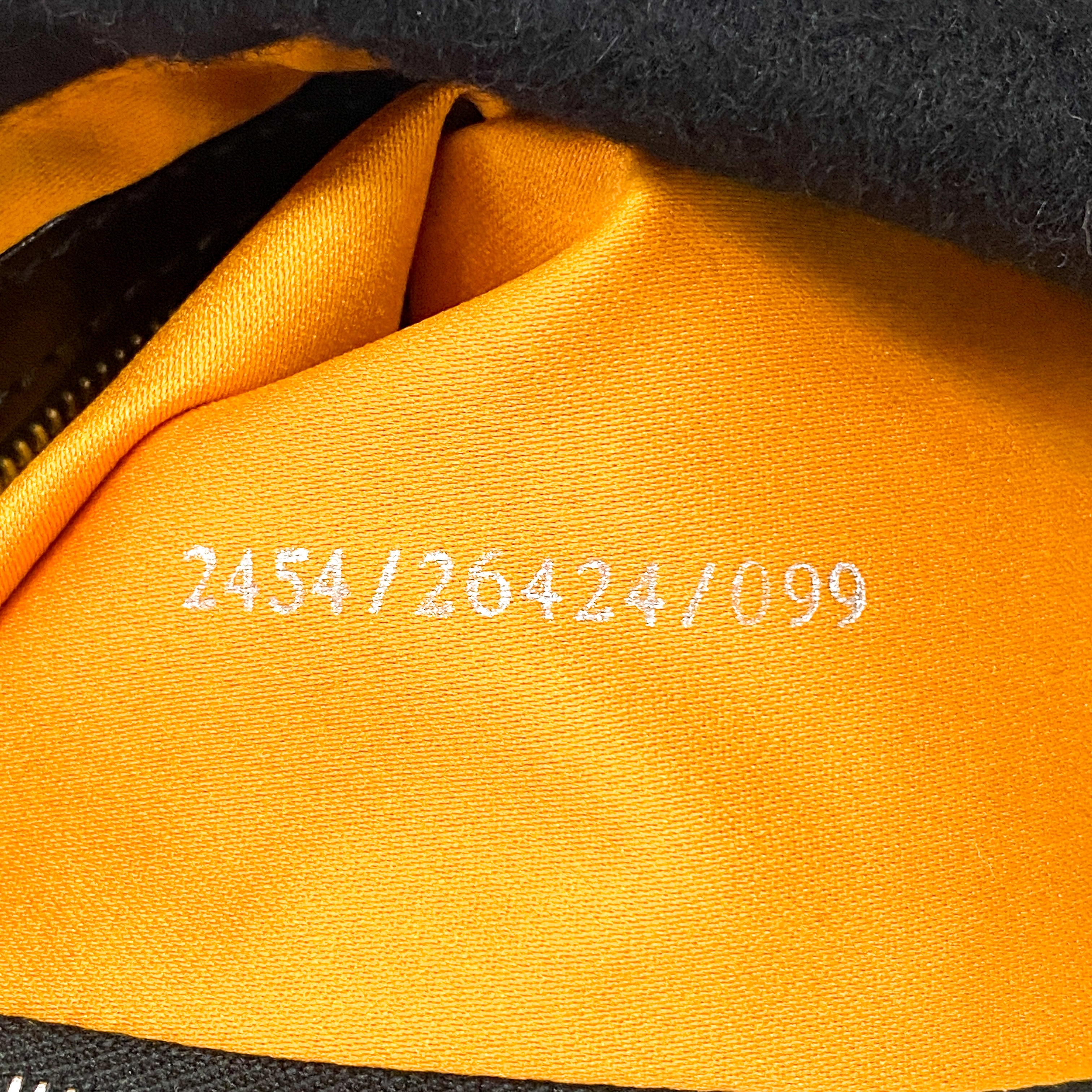 Baguette Limited Edition Black Cashmere and Beaded Shoulder Bag