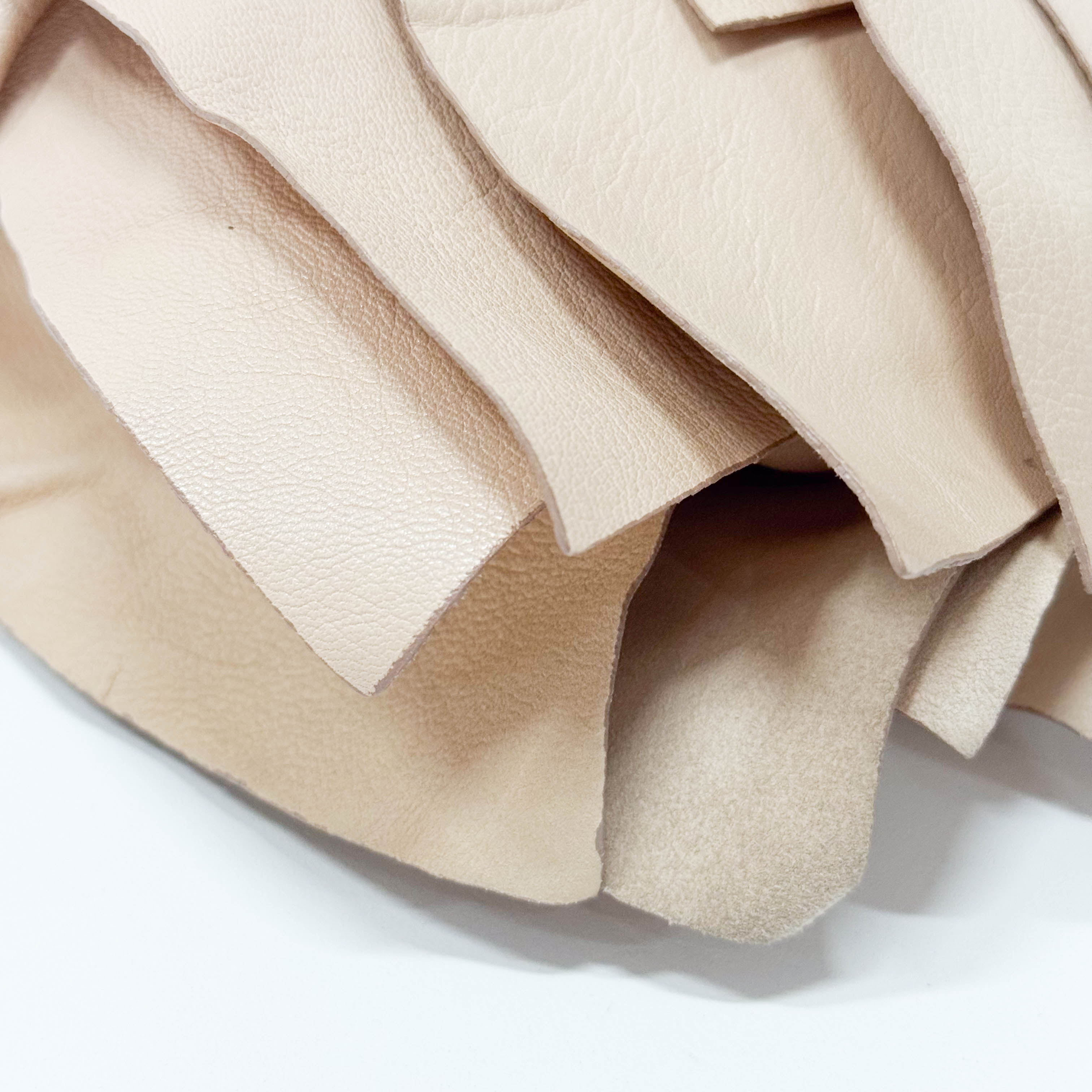 Saint Tropez Pink Calfskin Leather Shoulder Bag