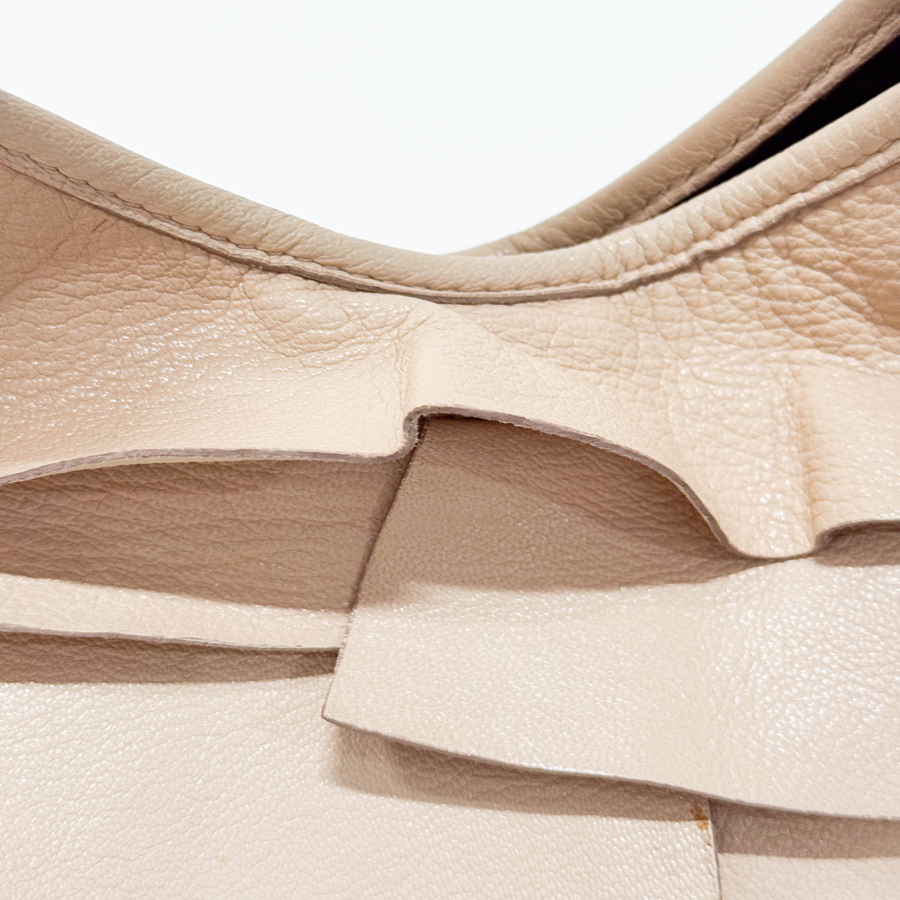 Saint Tropez Pink Calfskin Leather Shoulder Bag