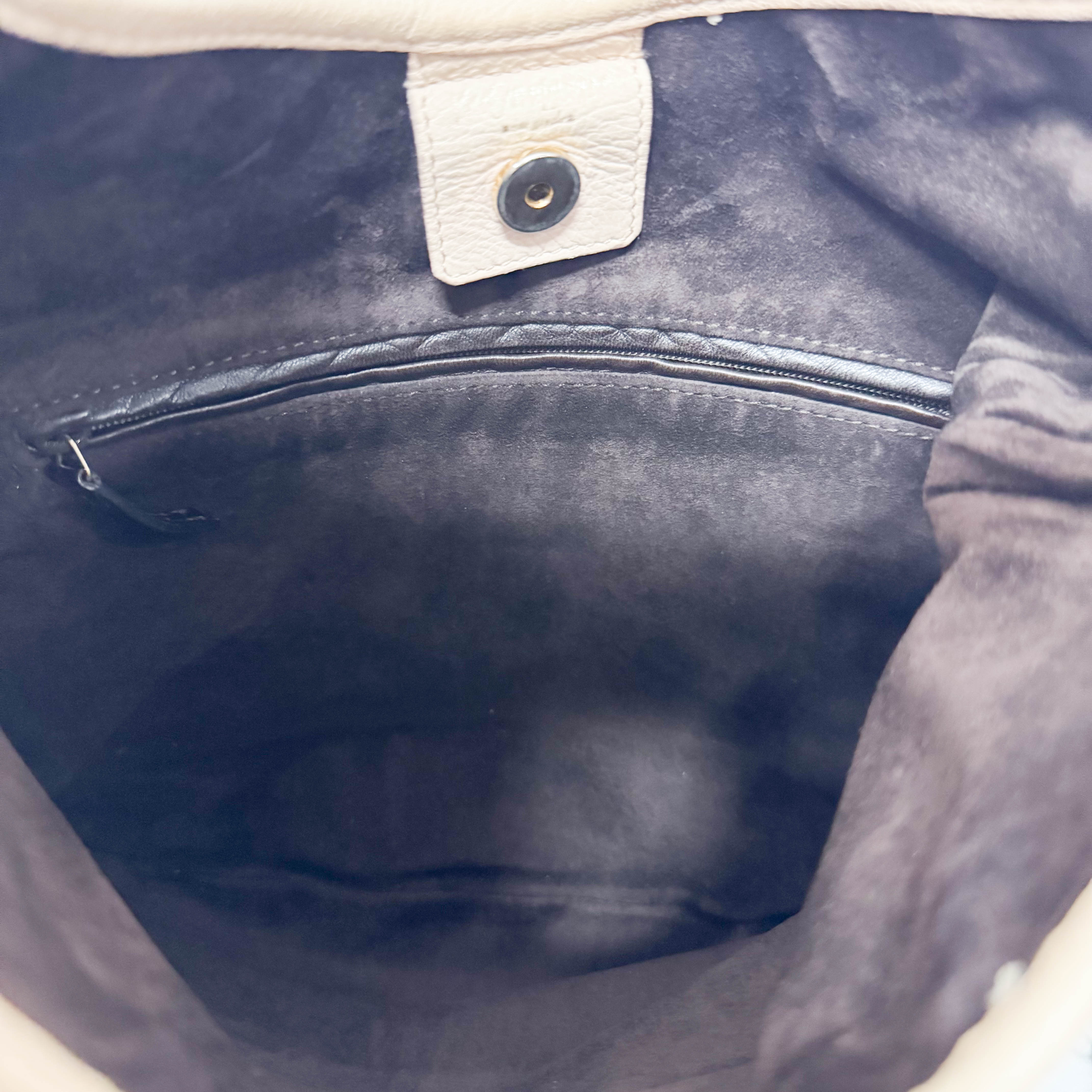 Saint Tropez Pink Calfskin Leather Shoulder Bag