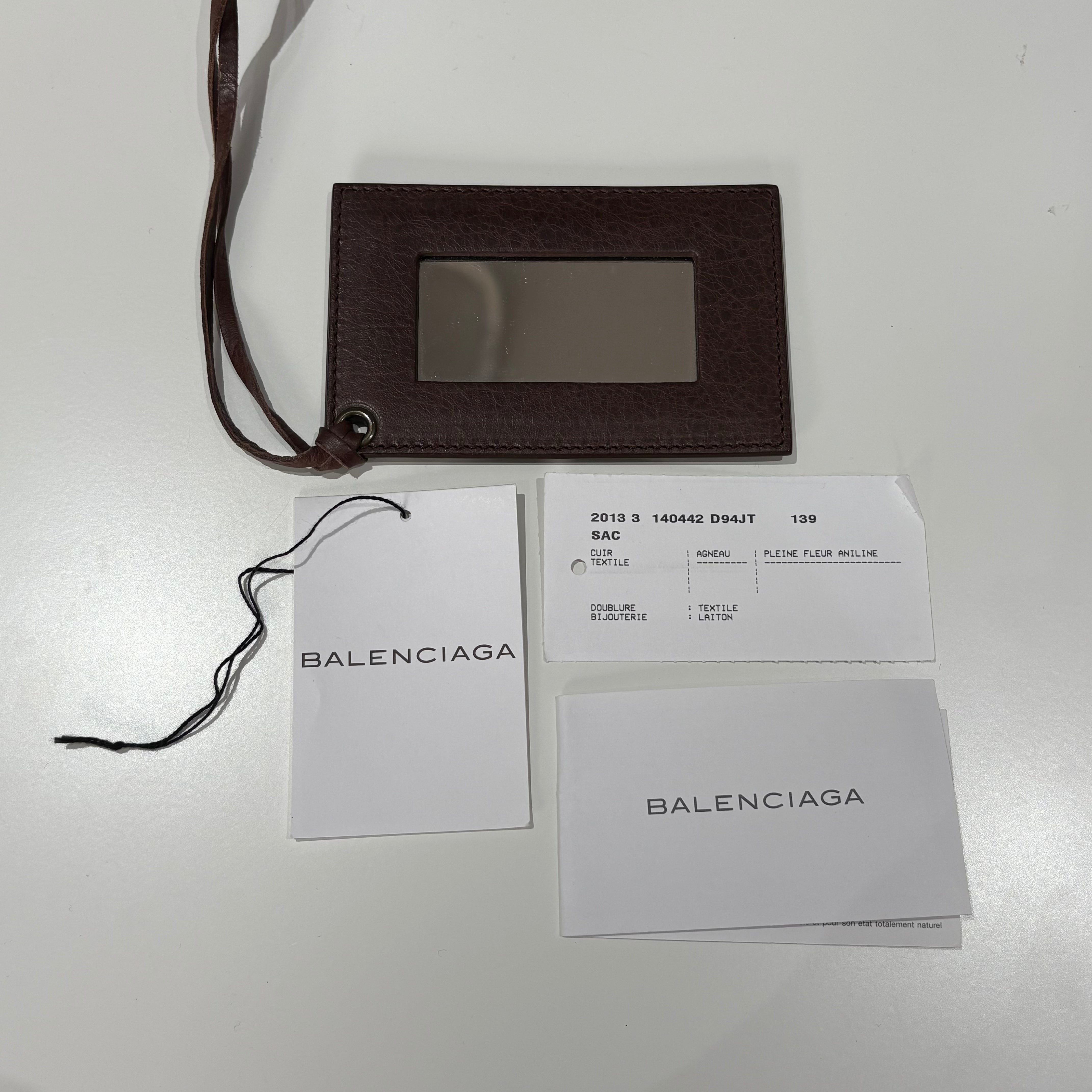 The Day Brown Leather Tote Shoulder Bag