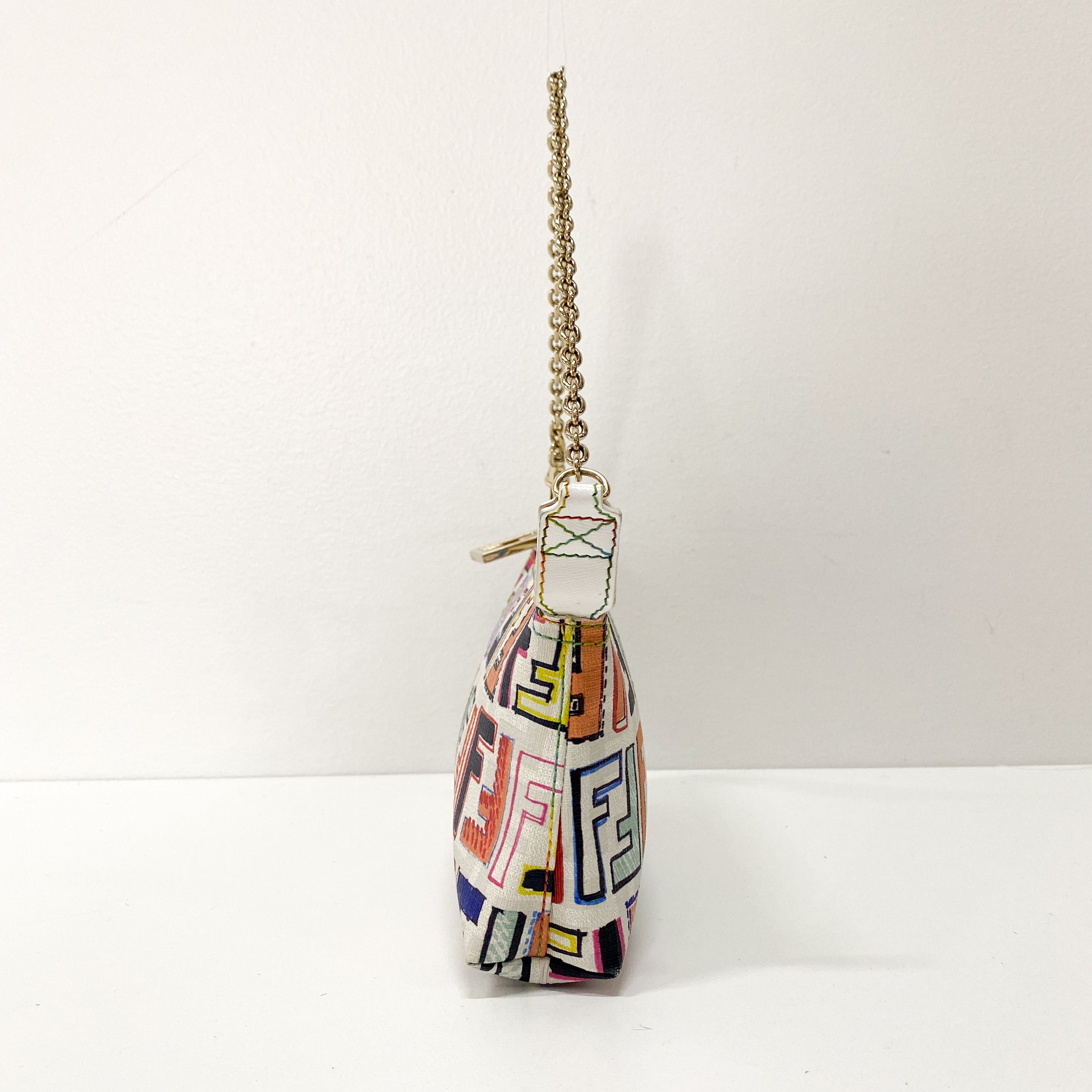 Zucca PVC Chain Handbag Multicolor