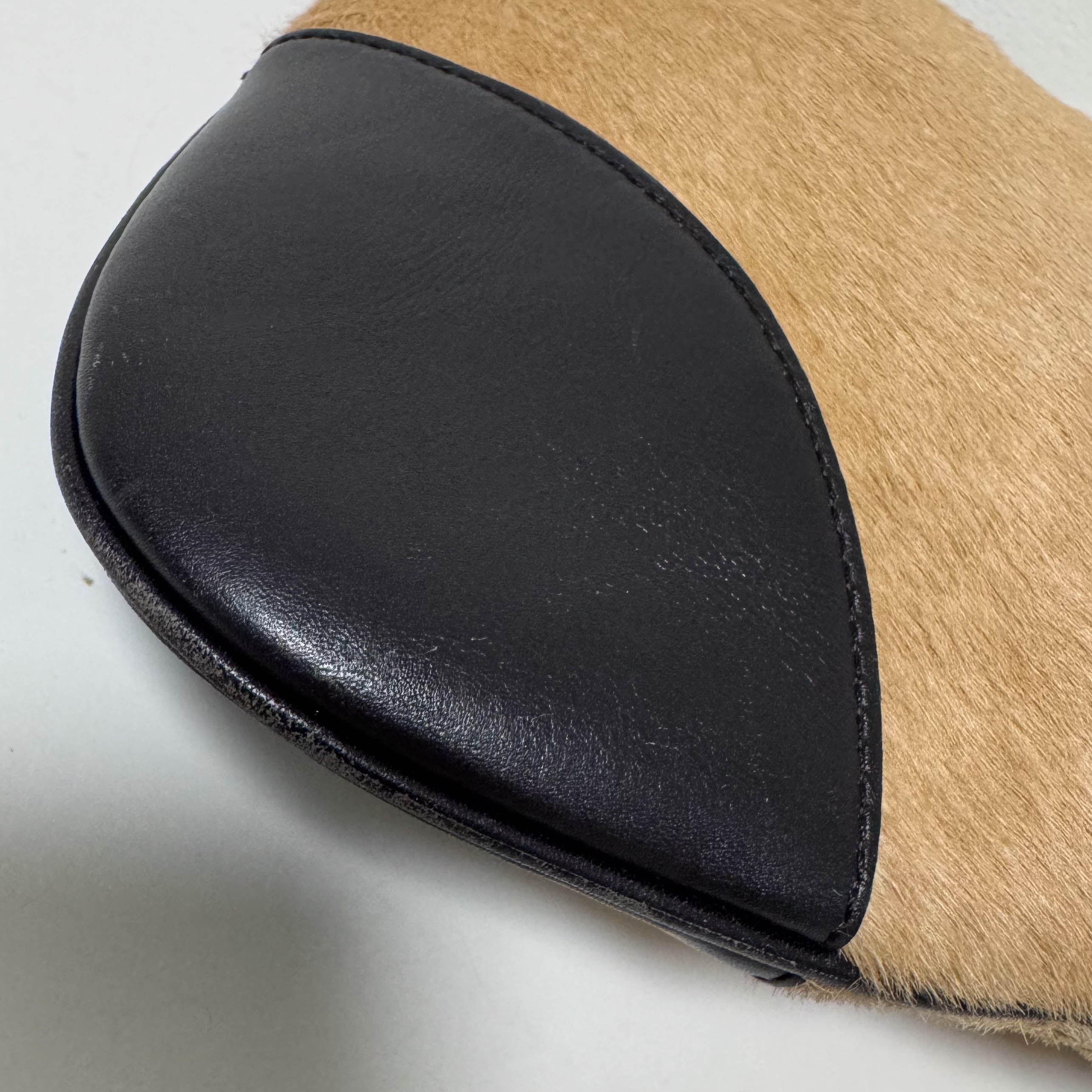 Bamboo Jackie Brown Pony Hair Shoulder Bag