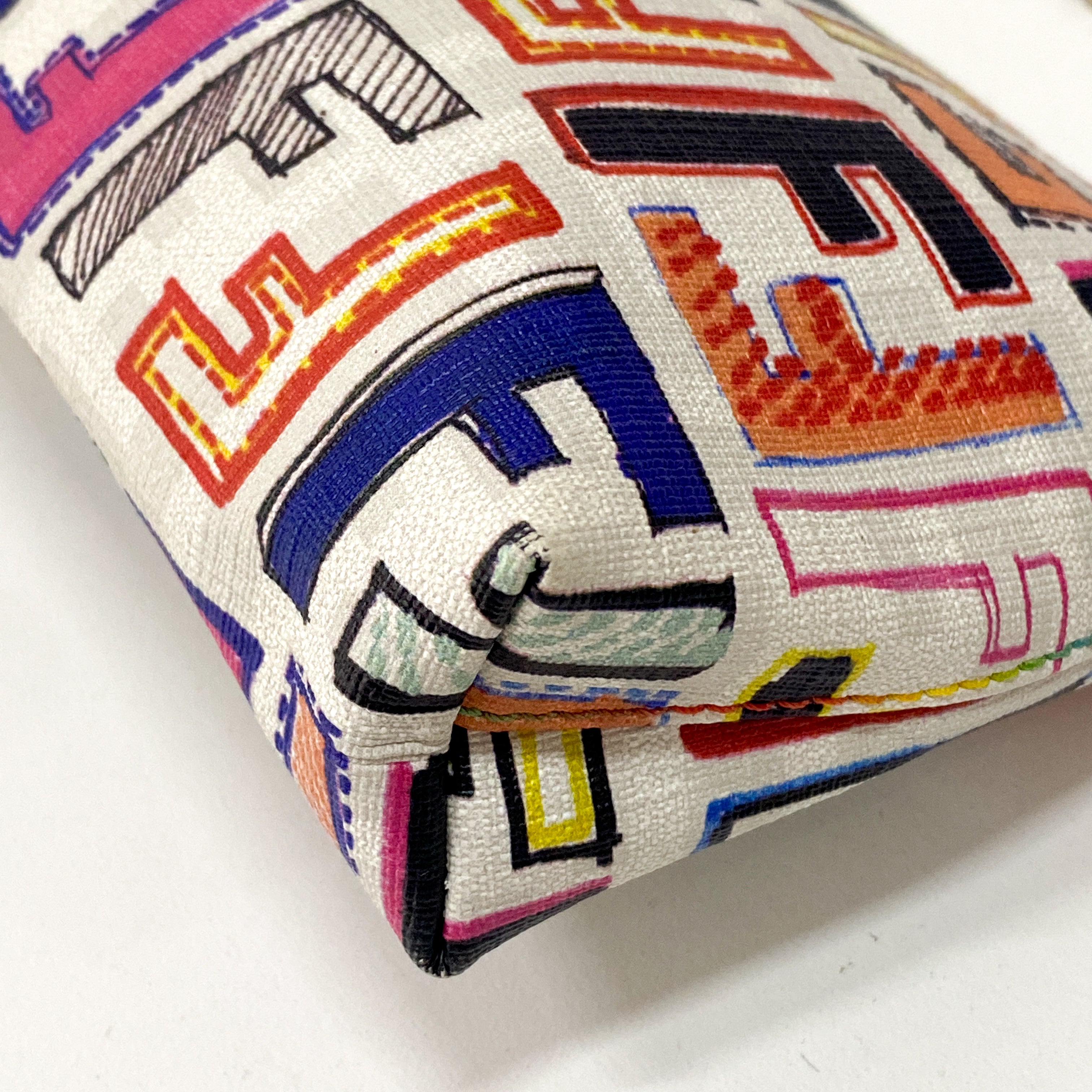 Zucca PVC Chain Handbag Multicolor