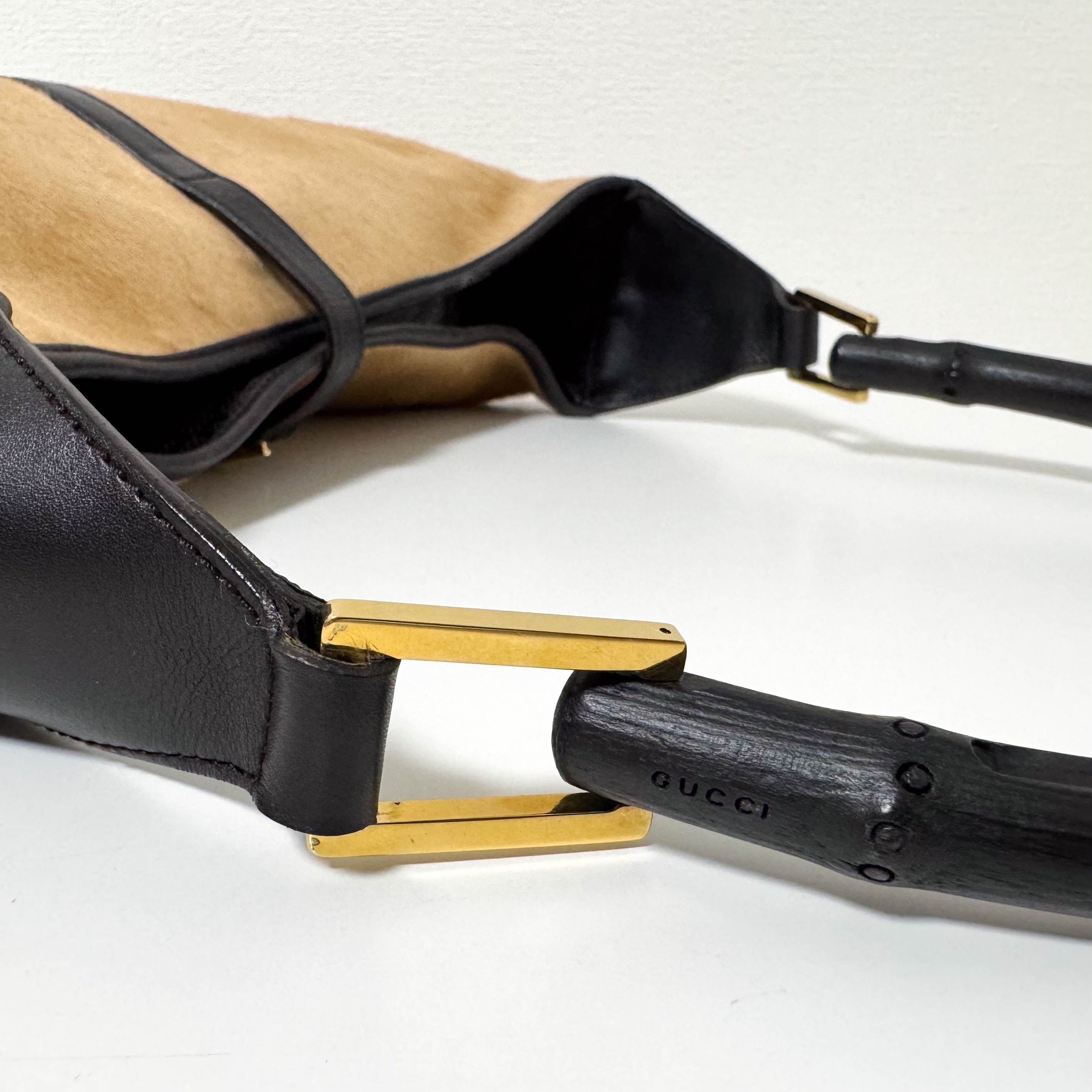 Bamboo Jackie Brown Pony Hair Shoulder Bag