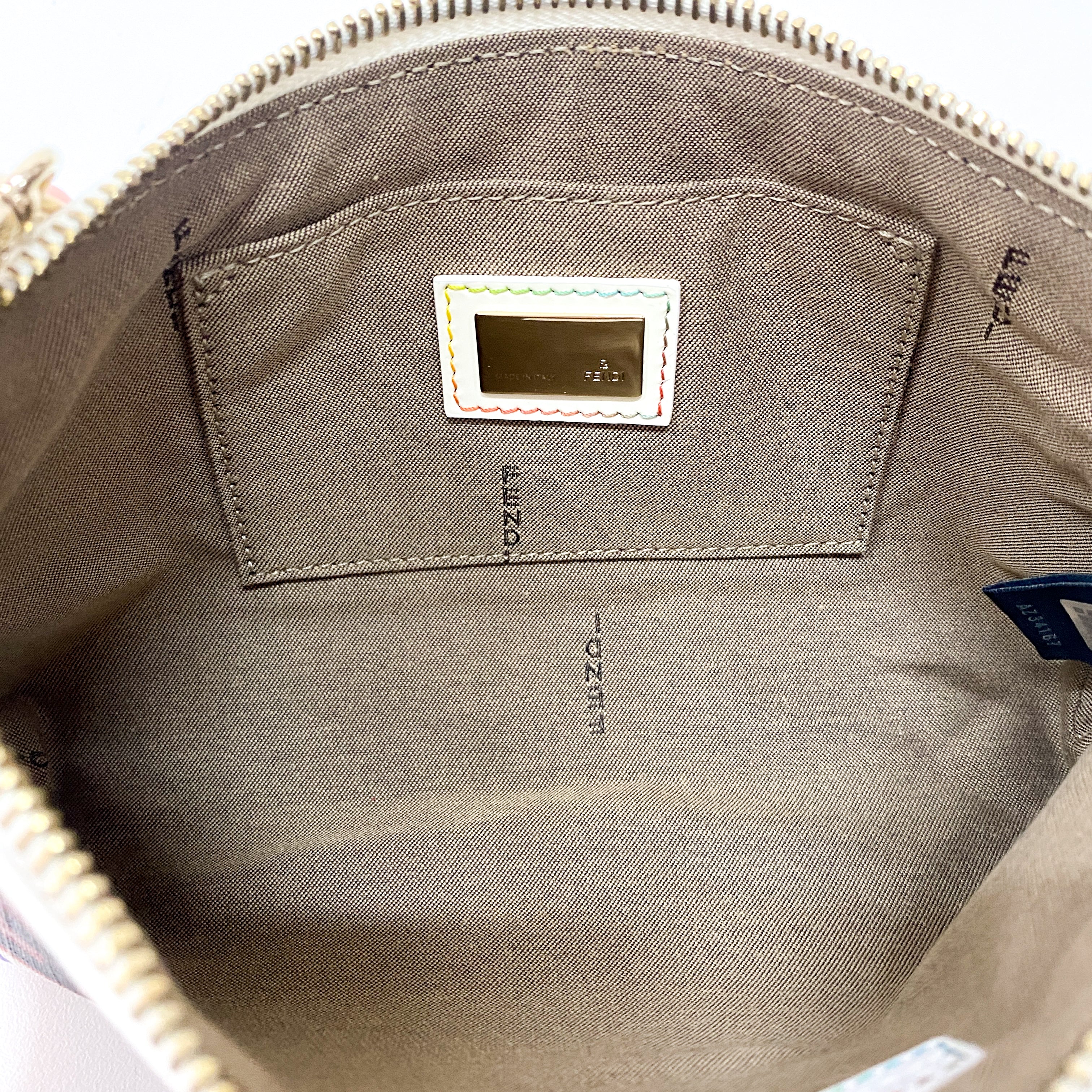 Zucca PVC Chain Handbag Multicolor