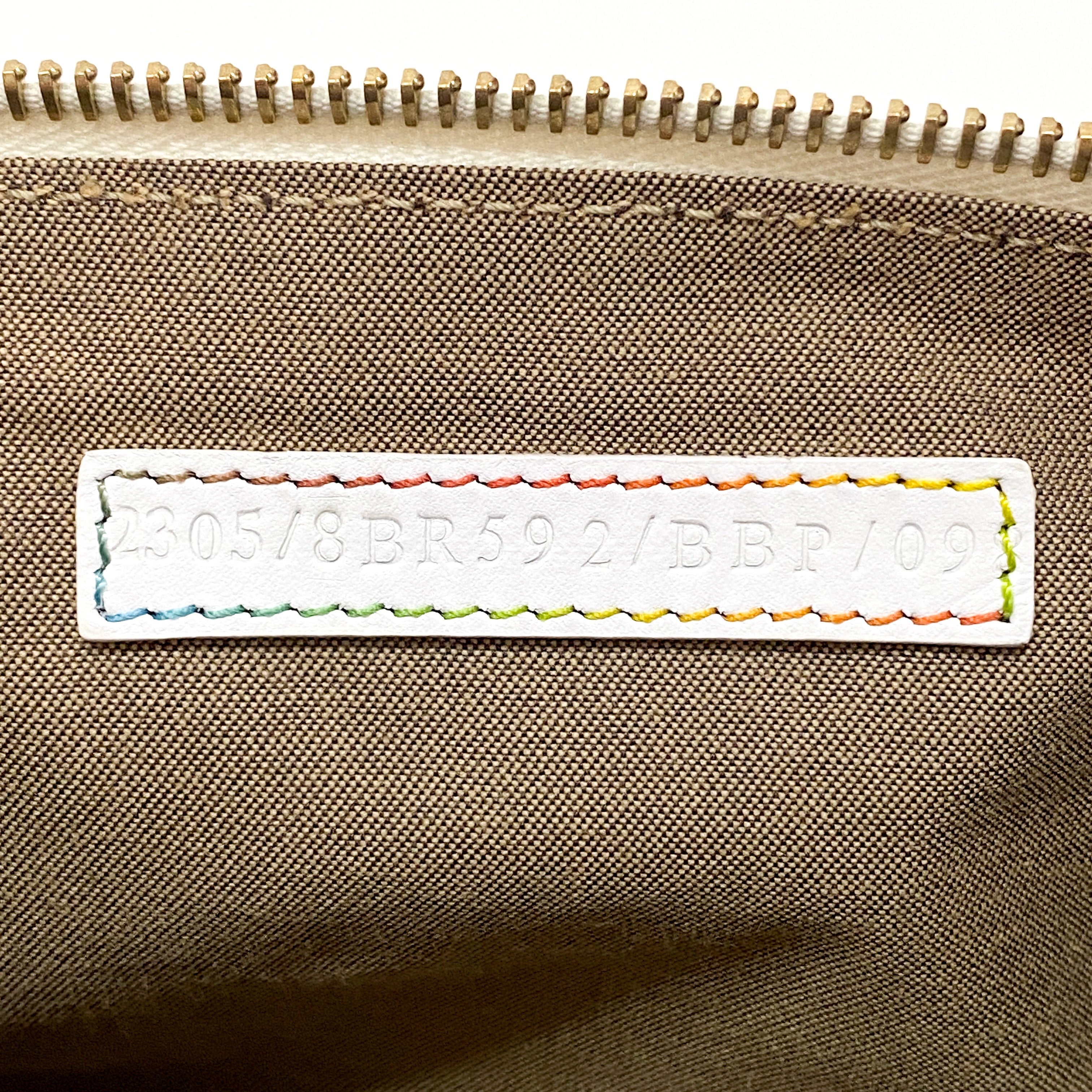 Zucca PVC Chain Handbag Multicolor