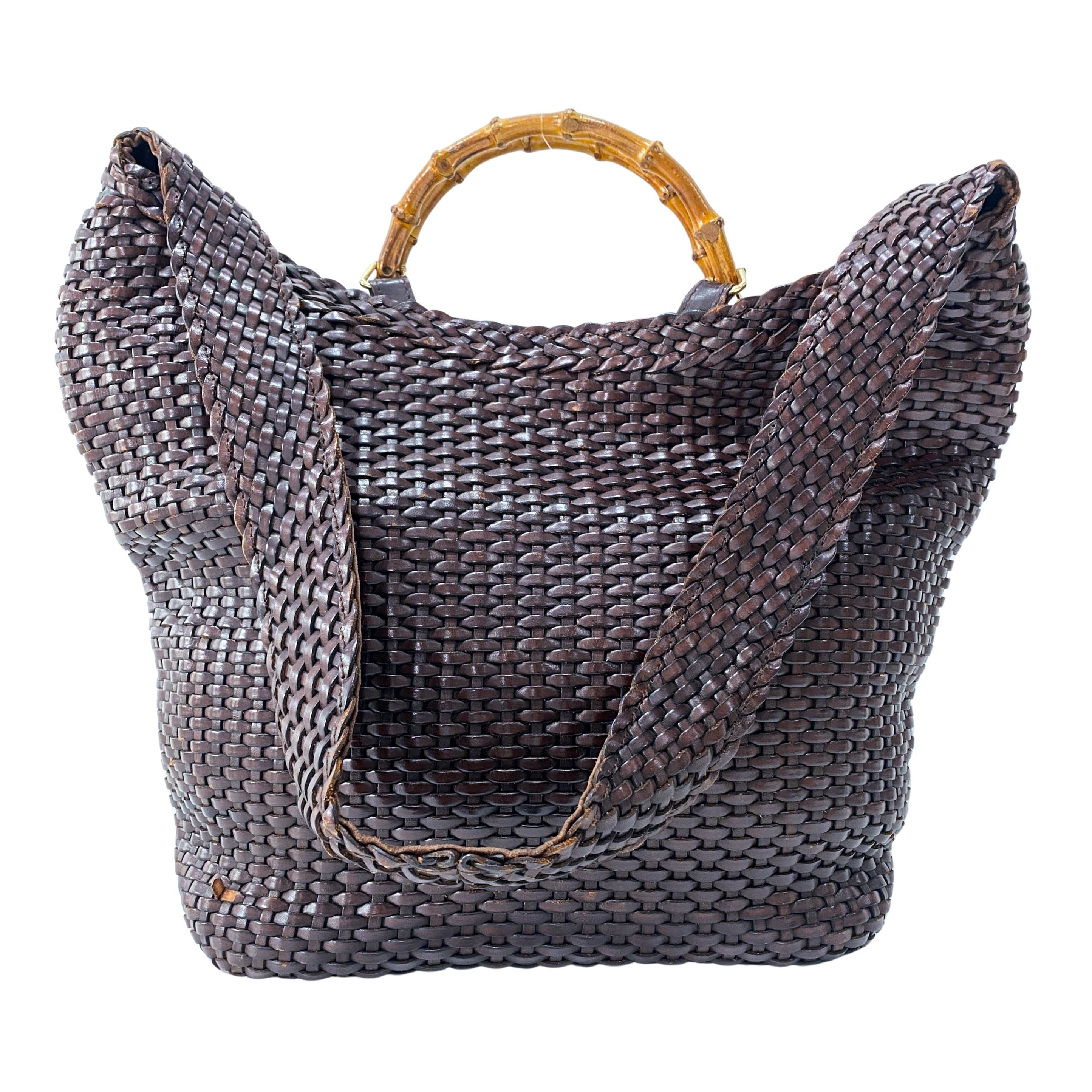 1996SS Tom Ford Era Bamboo Shoulder Bag