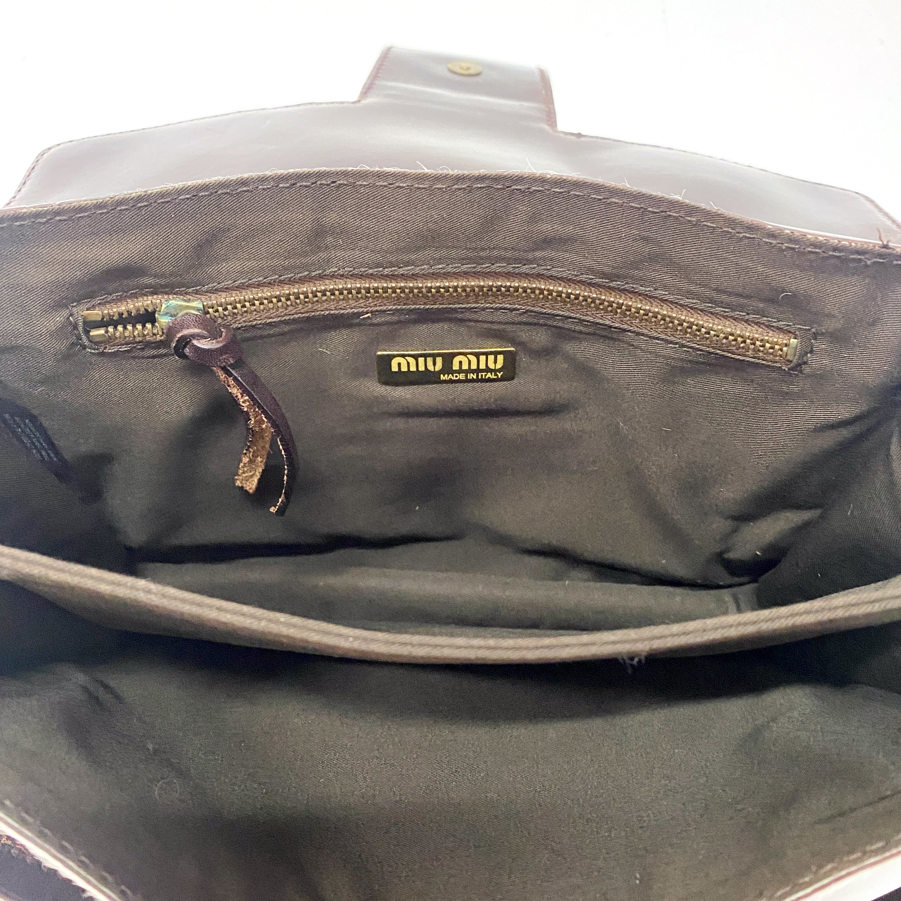 Cow Print Pony Hair Shoulder Bag