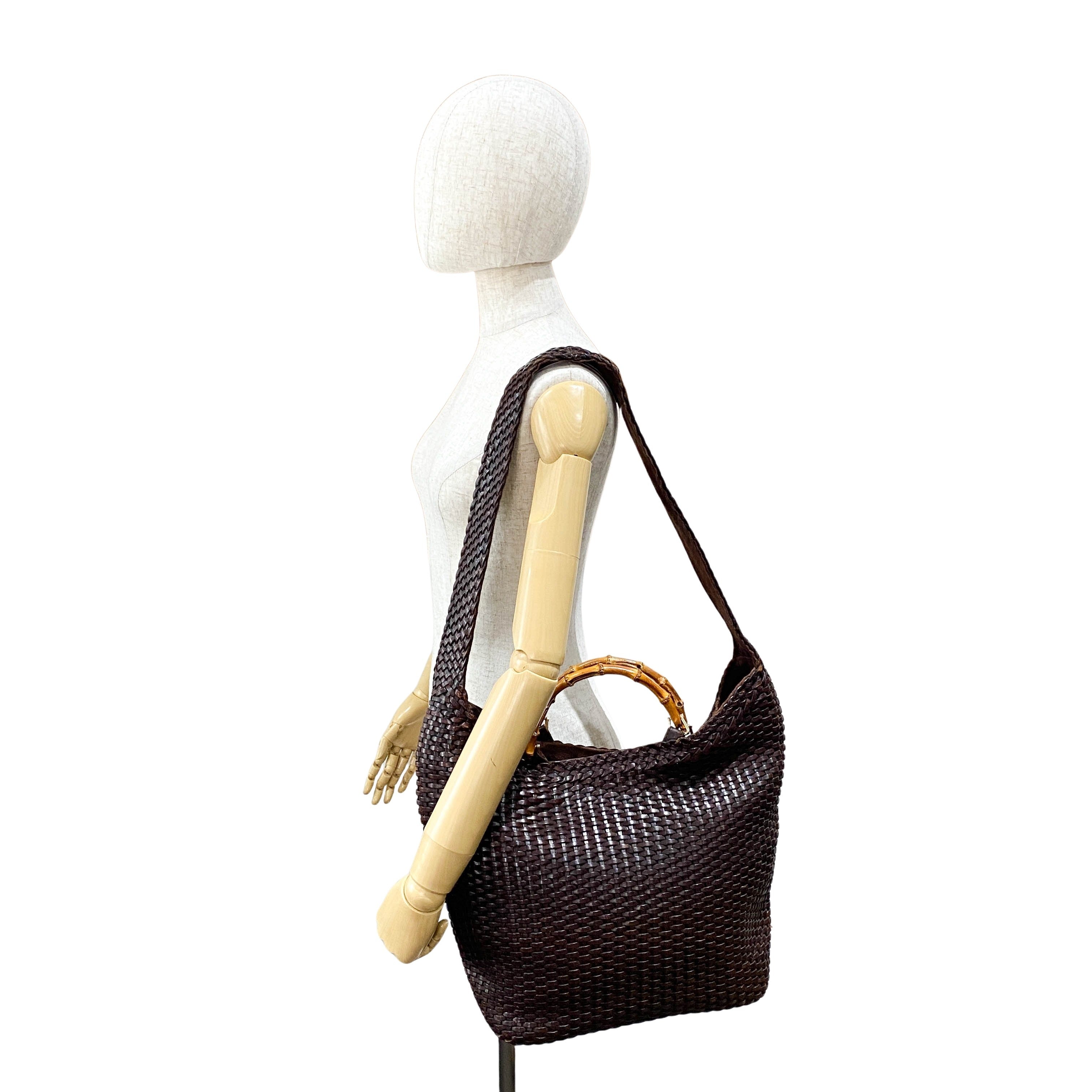 1996SS Tom Ford Era Bamboo Shoulder Bag