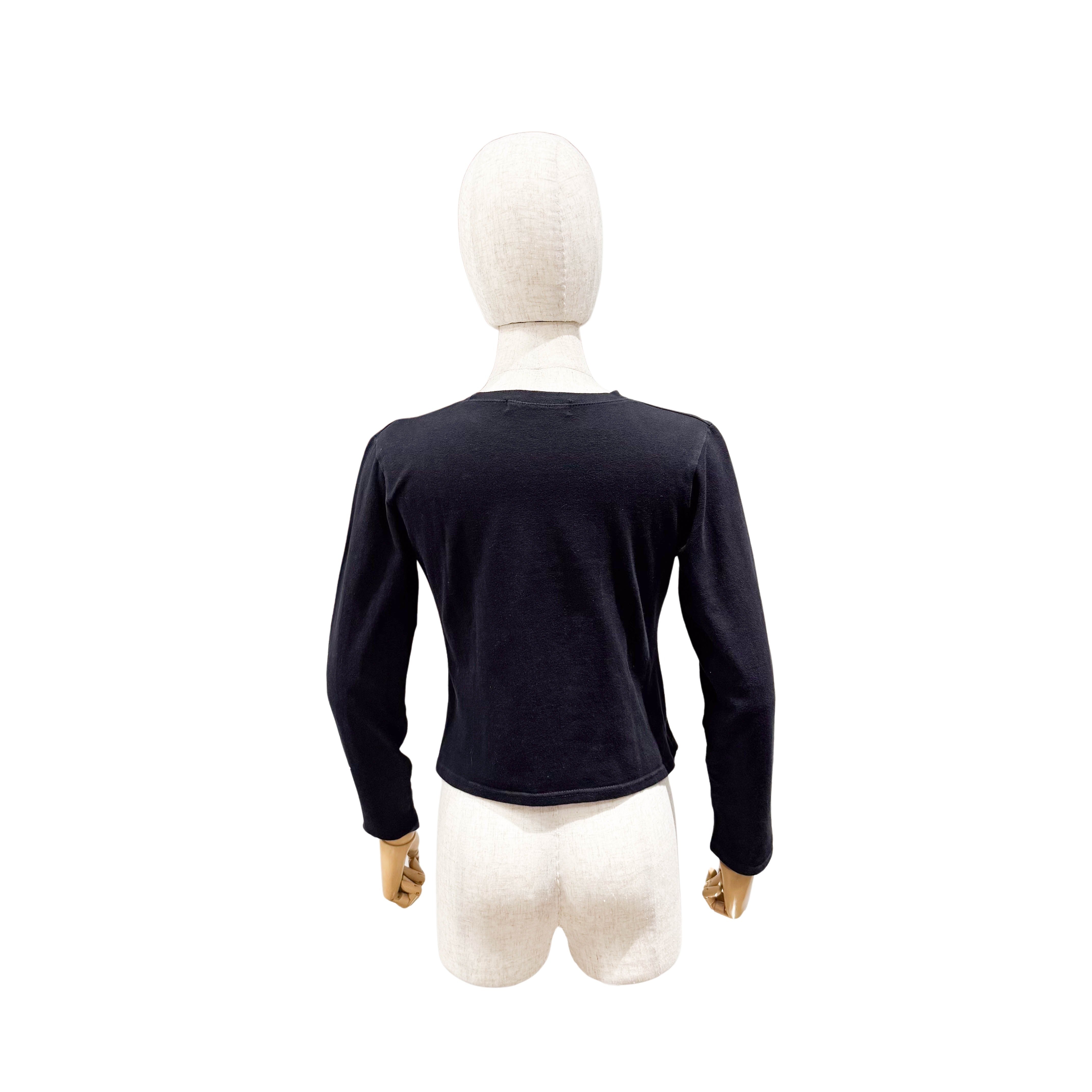 YSL Size 40 Long Sleeve T-Shirt