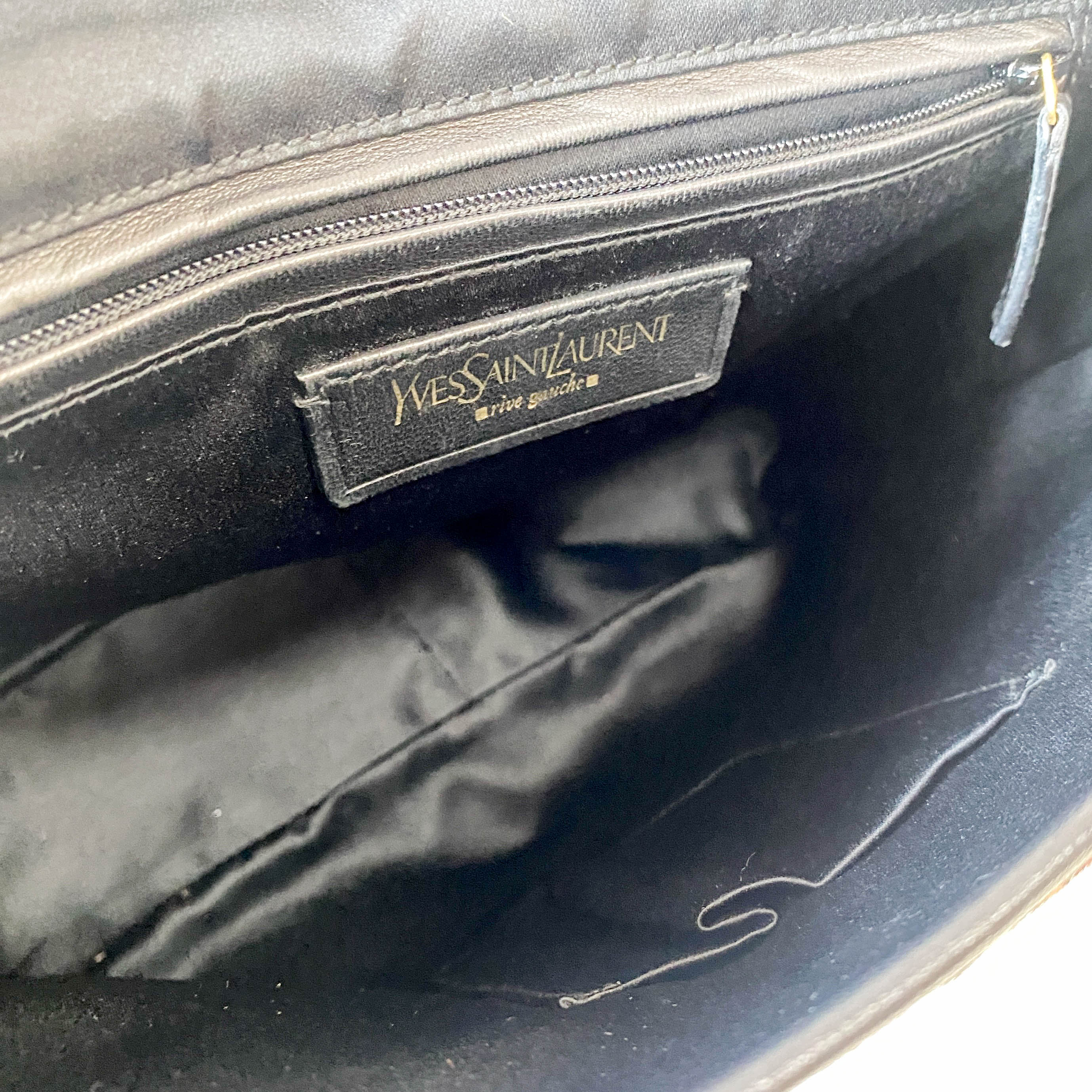 Rive Gauche Colt Leopard Print Crossbody Bag