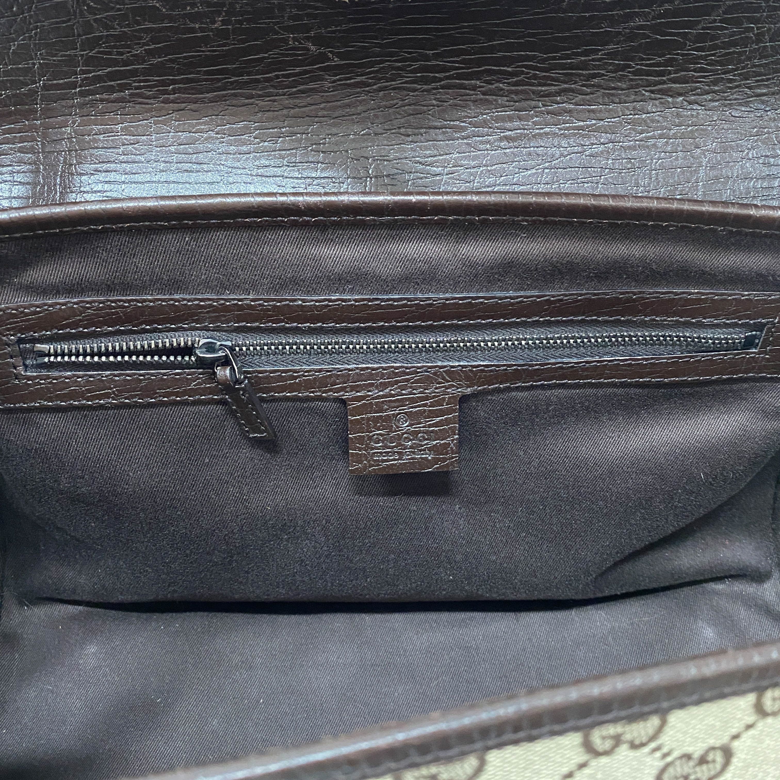 Bamboo Bullet GG Canvas Shoulder Bag