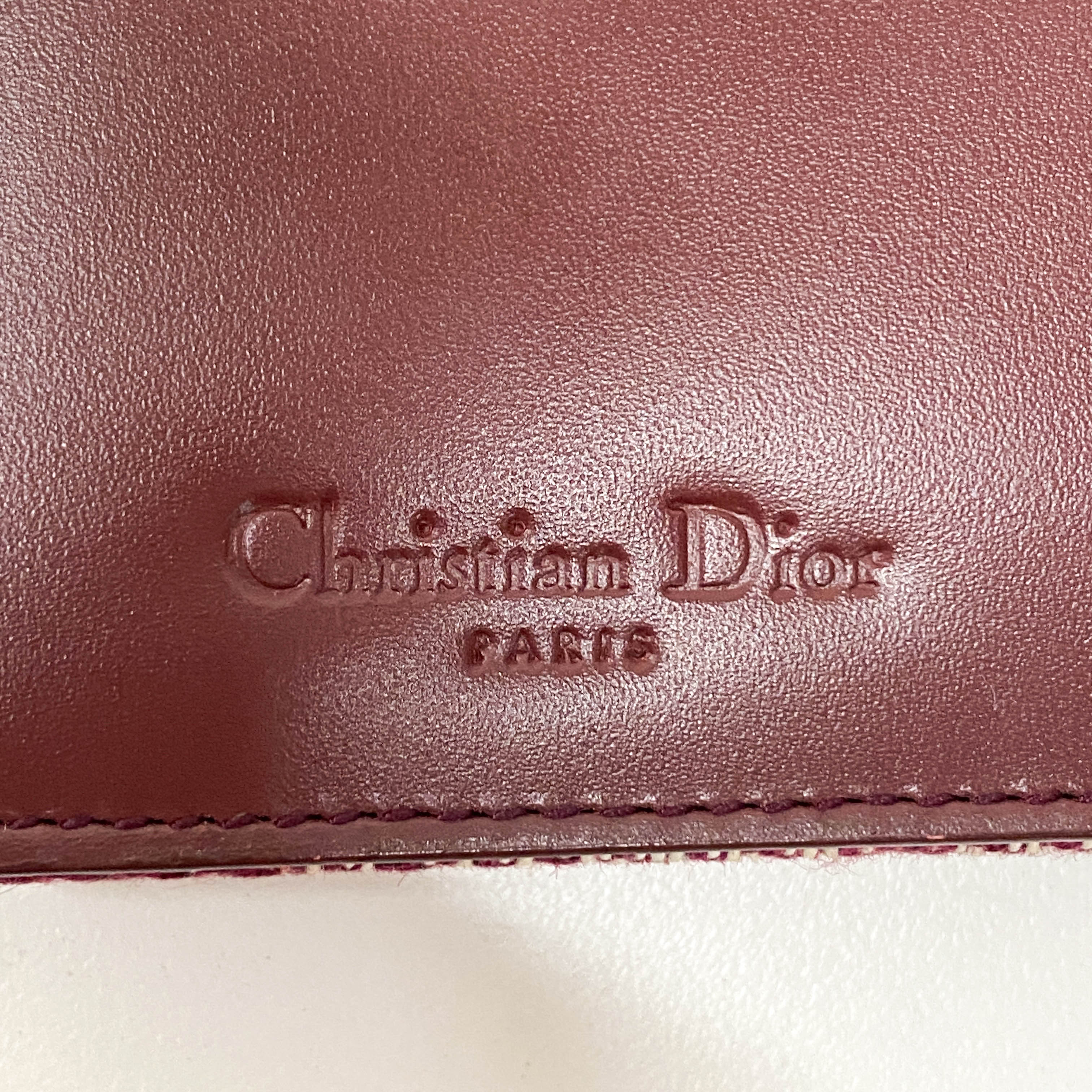 Vintage Red Trotter Wallet