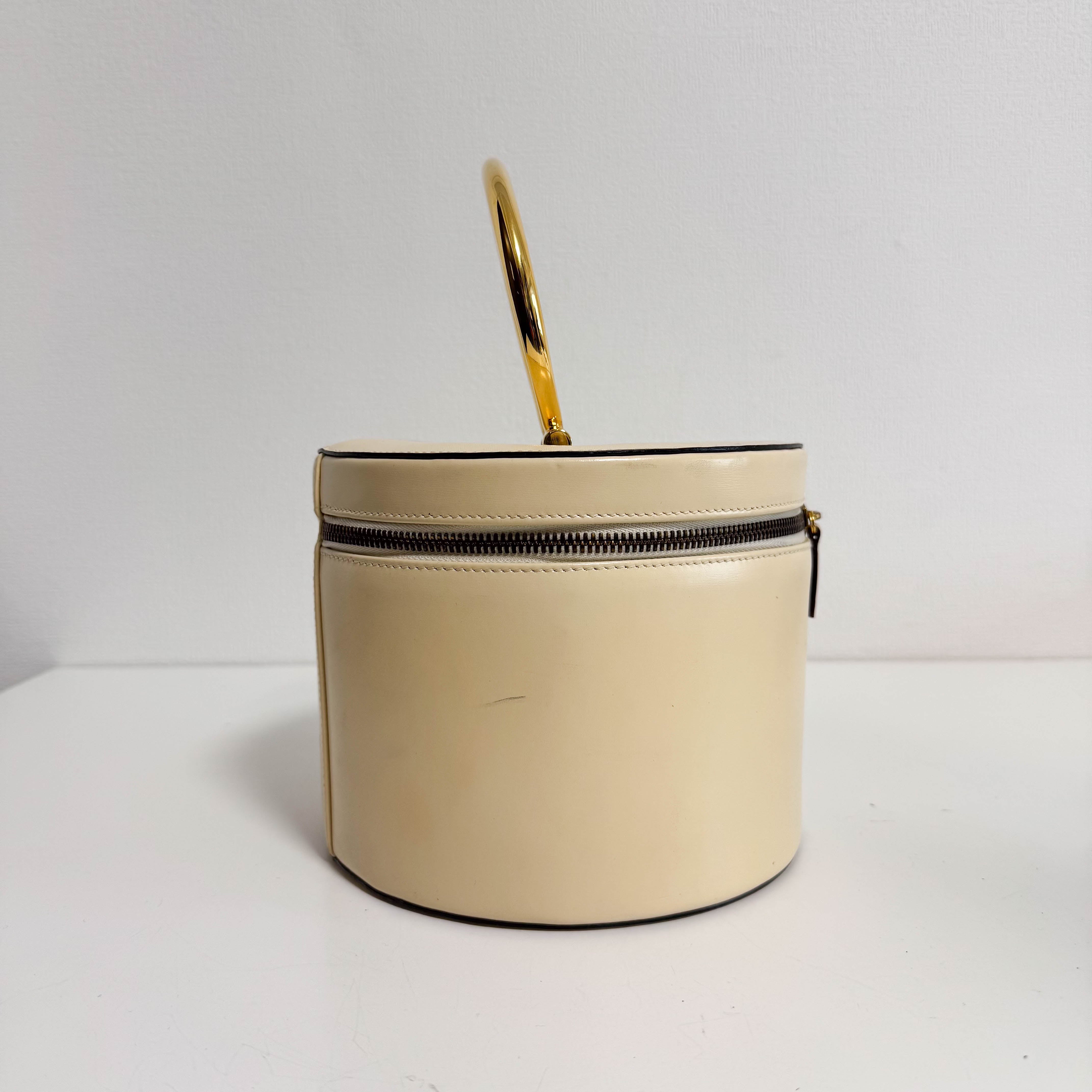 Vintage Vanity Gold Handle bag