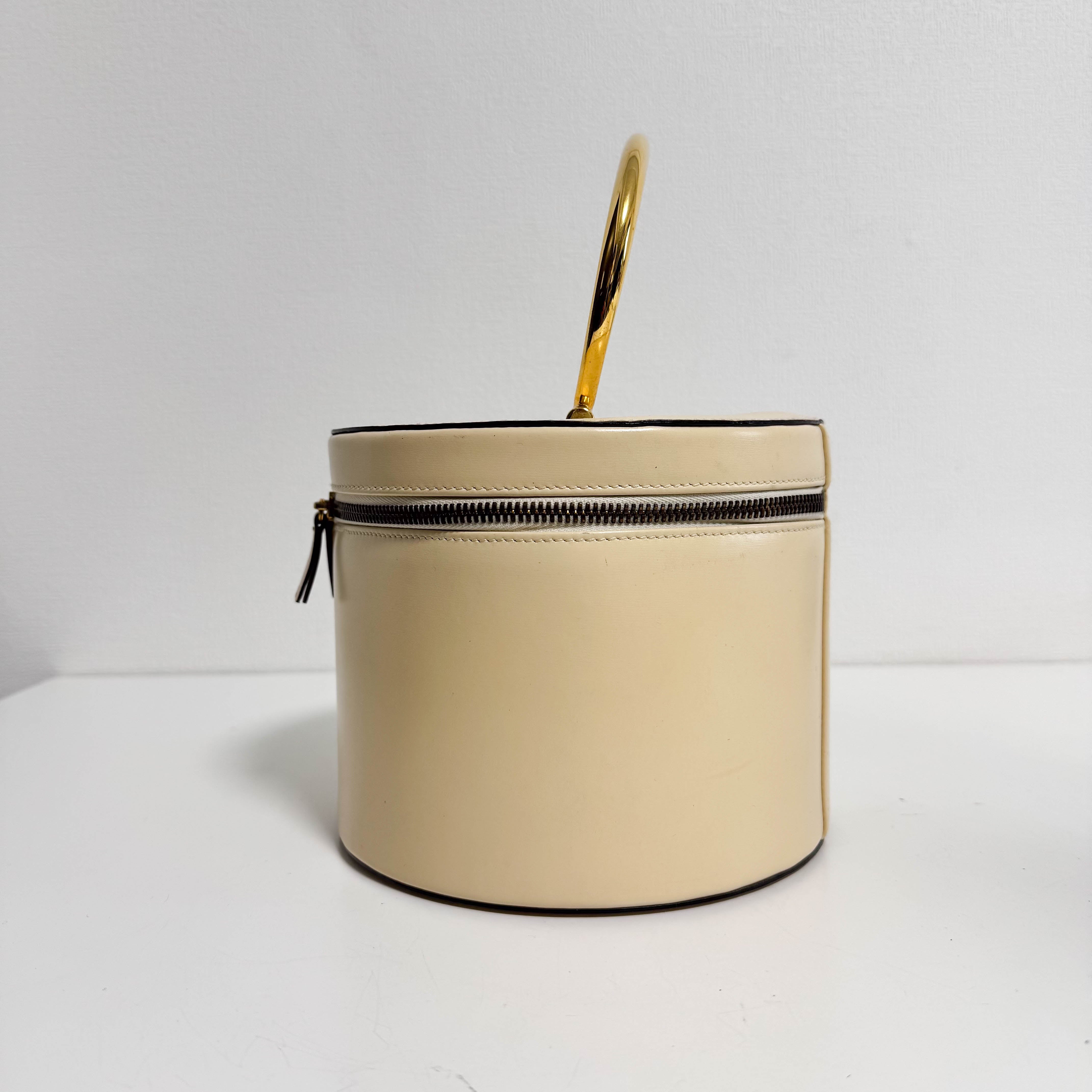 Vintage Vanity Gold Handle bag