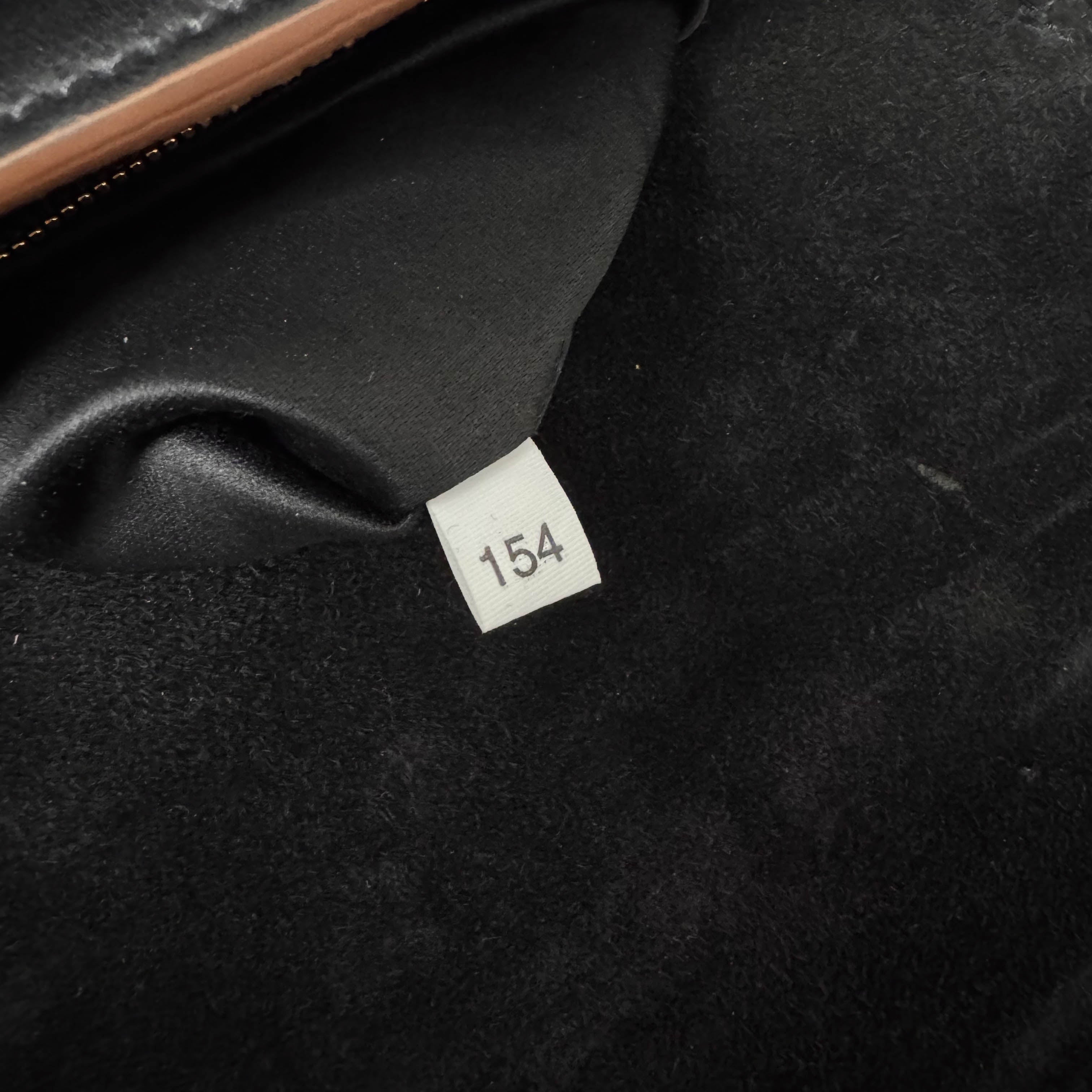 Archive Brown Leather Gold Chain Shoulder Bag