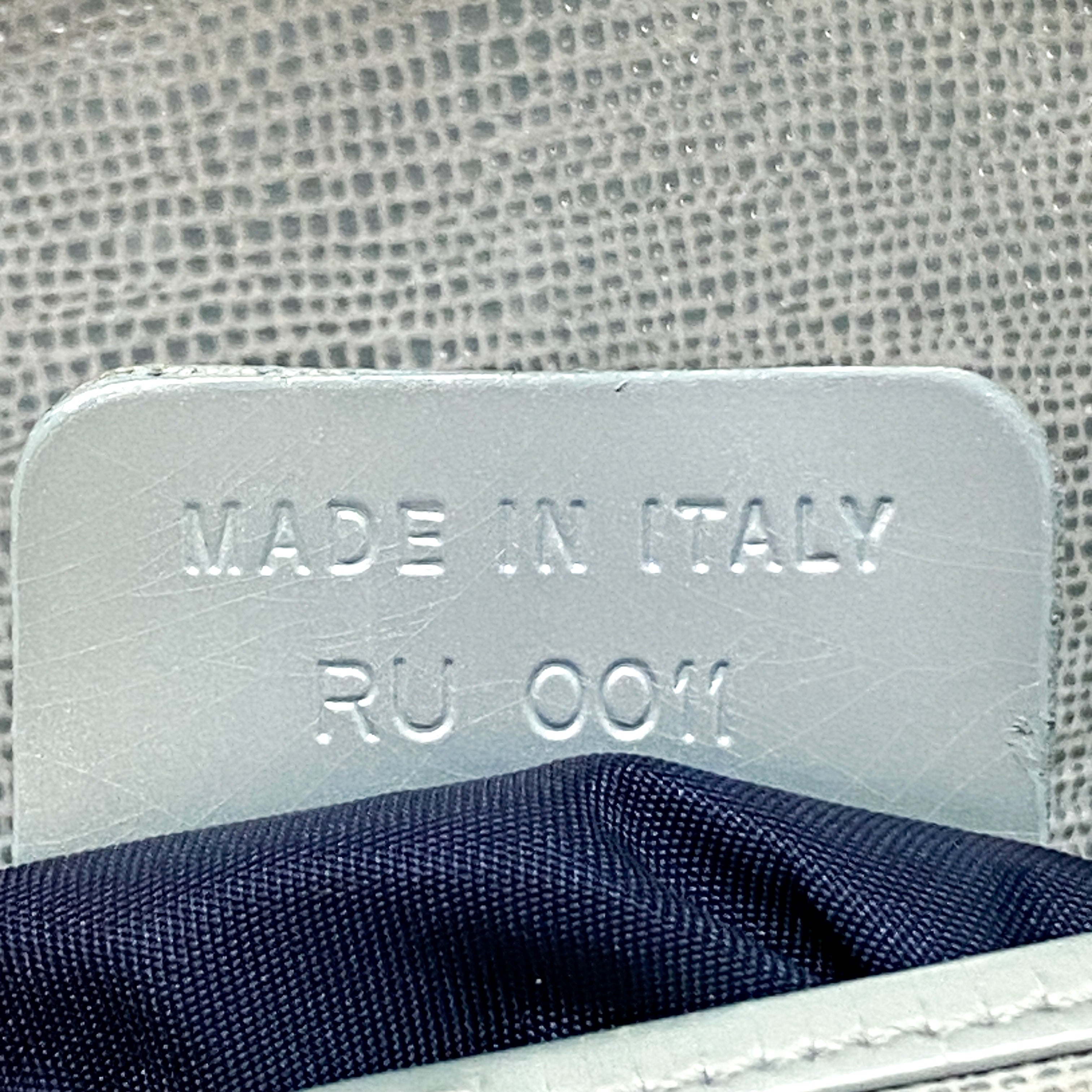 Double Saddle Light Blue Shoulder Bag