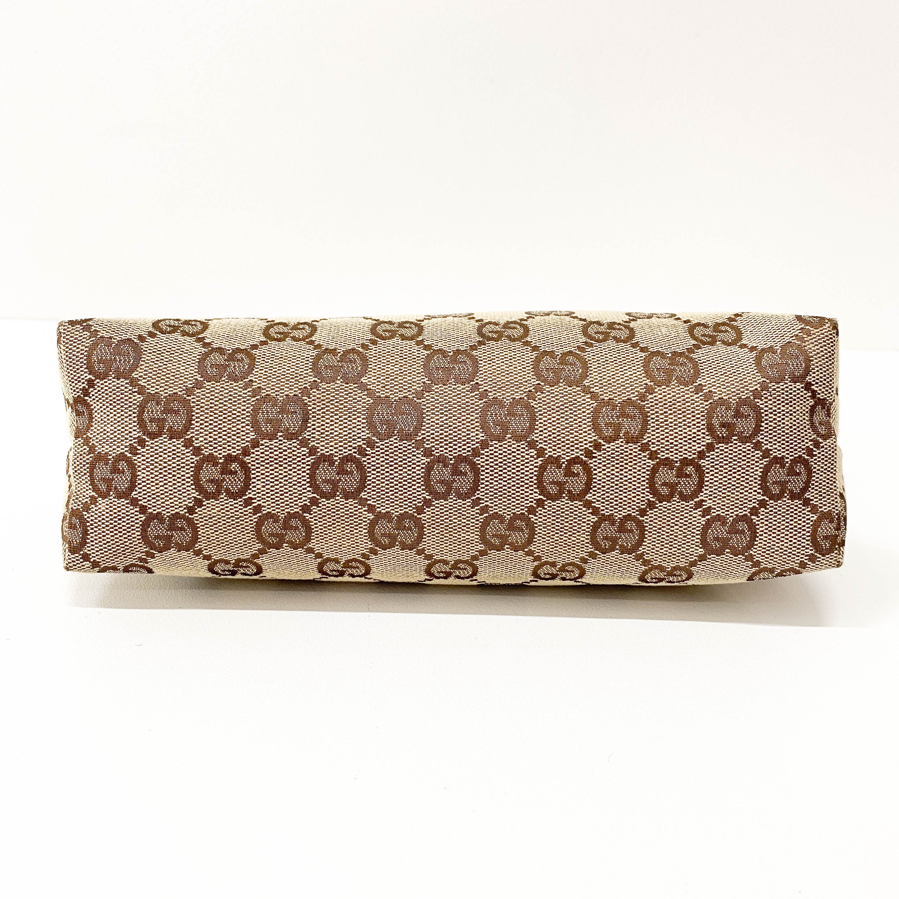 Brown GG Canvas Pochette Bag