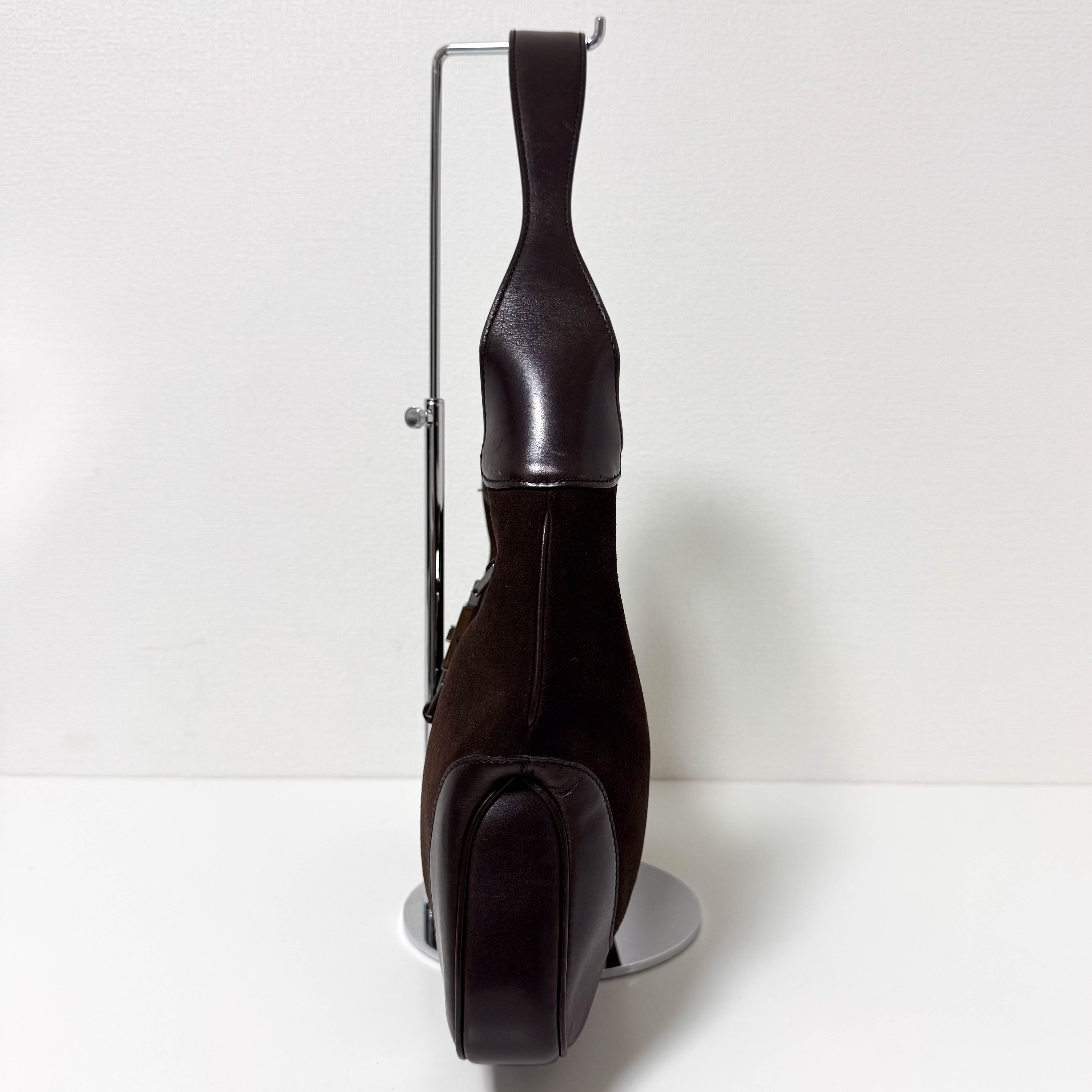 Jackie Brown Suede Sherry Shoulder Bag