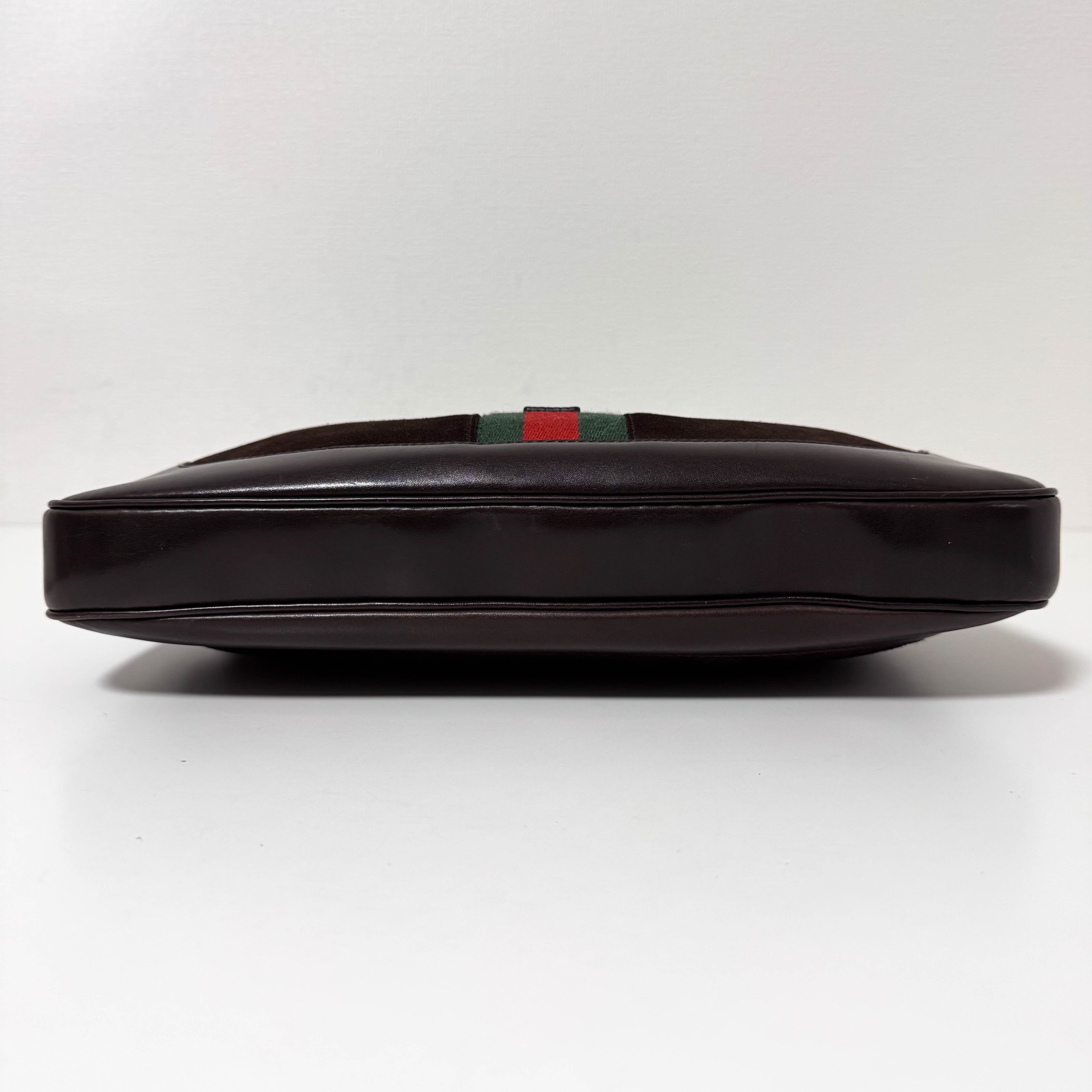 Jackie Brown Suede Sherry Shoulder Bag