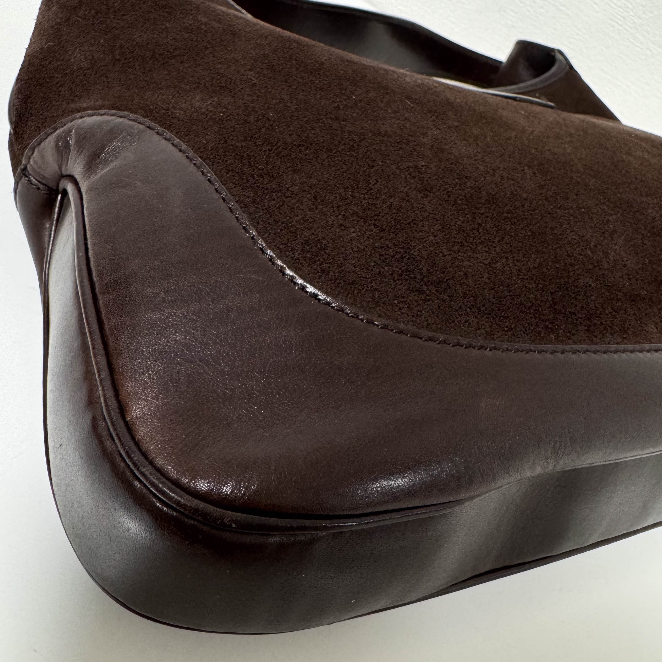 Jackie Brown Suede Sherry Shoulder Bag