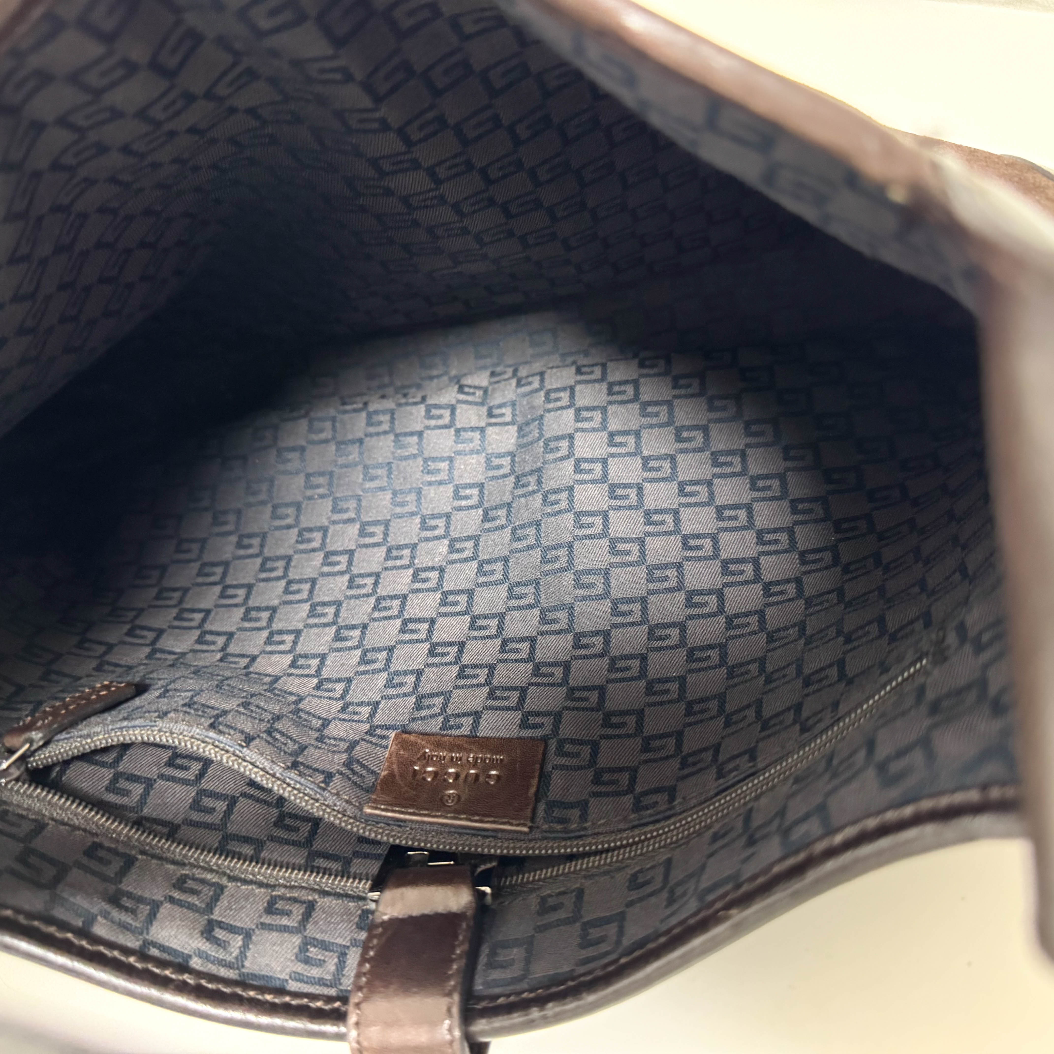 Jackie Brown Suede Sherry Shoulder Bag