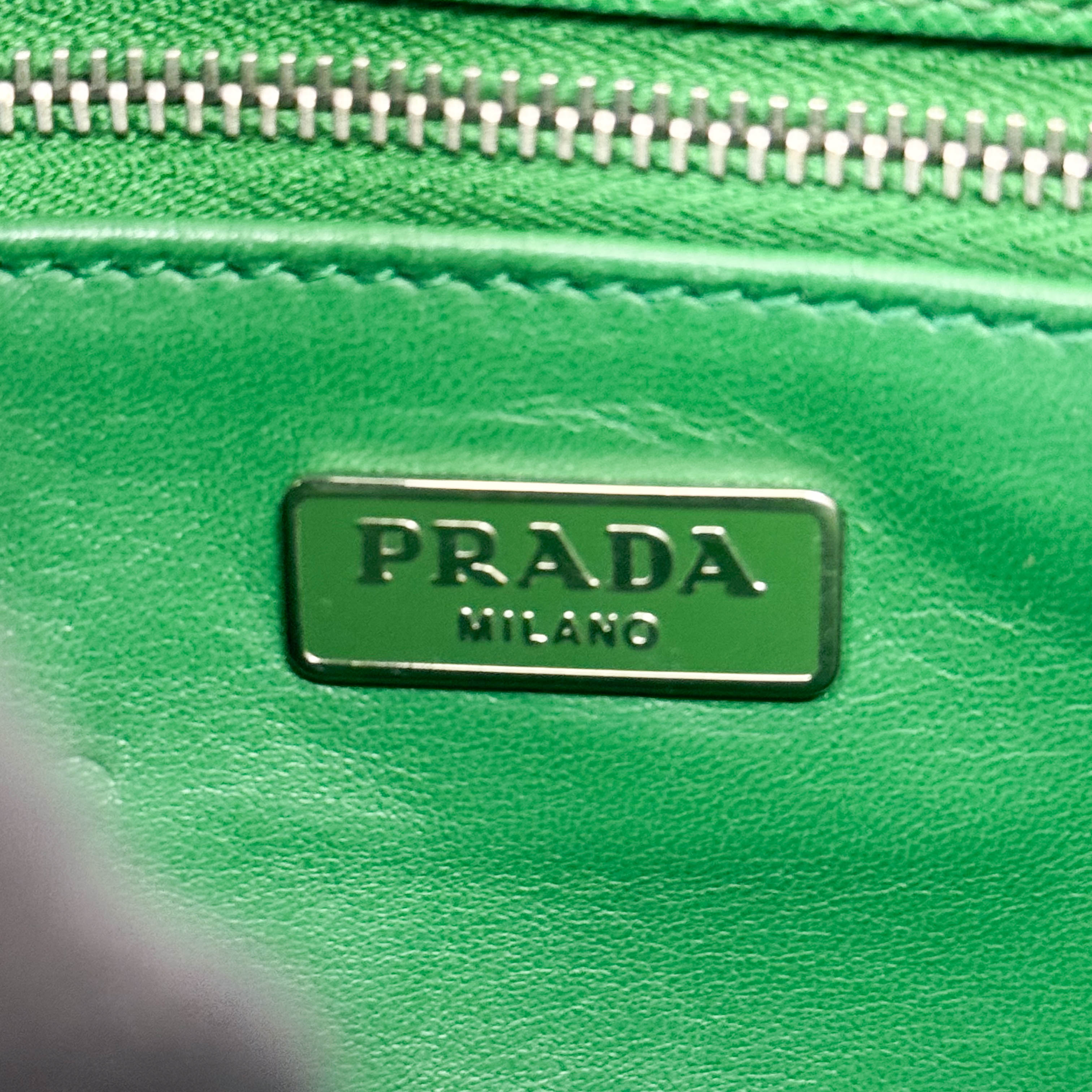 Green Leather Shoulder Bag