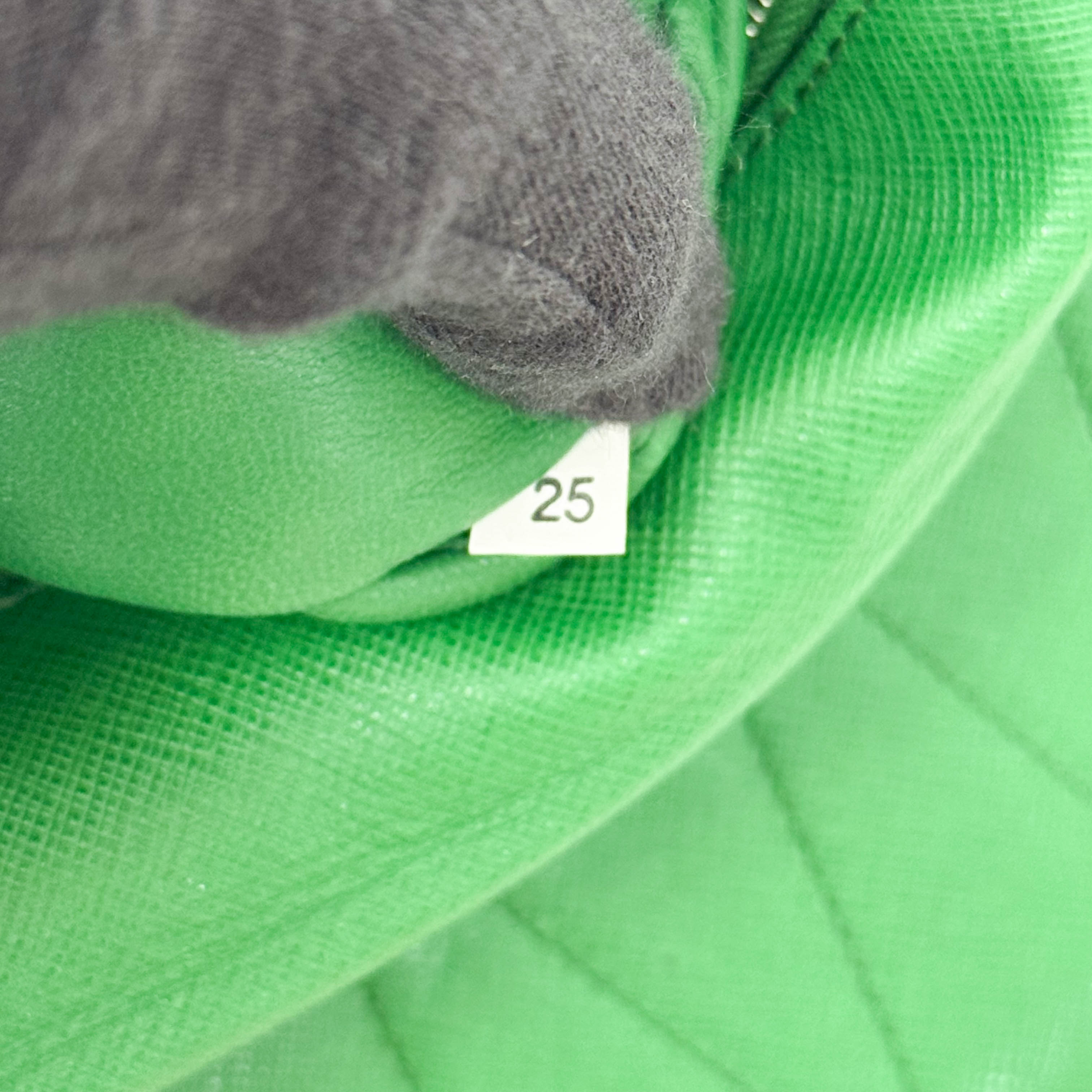 Green Leather Shoulder Bag