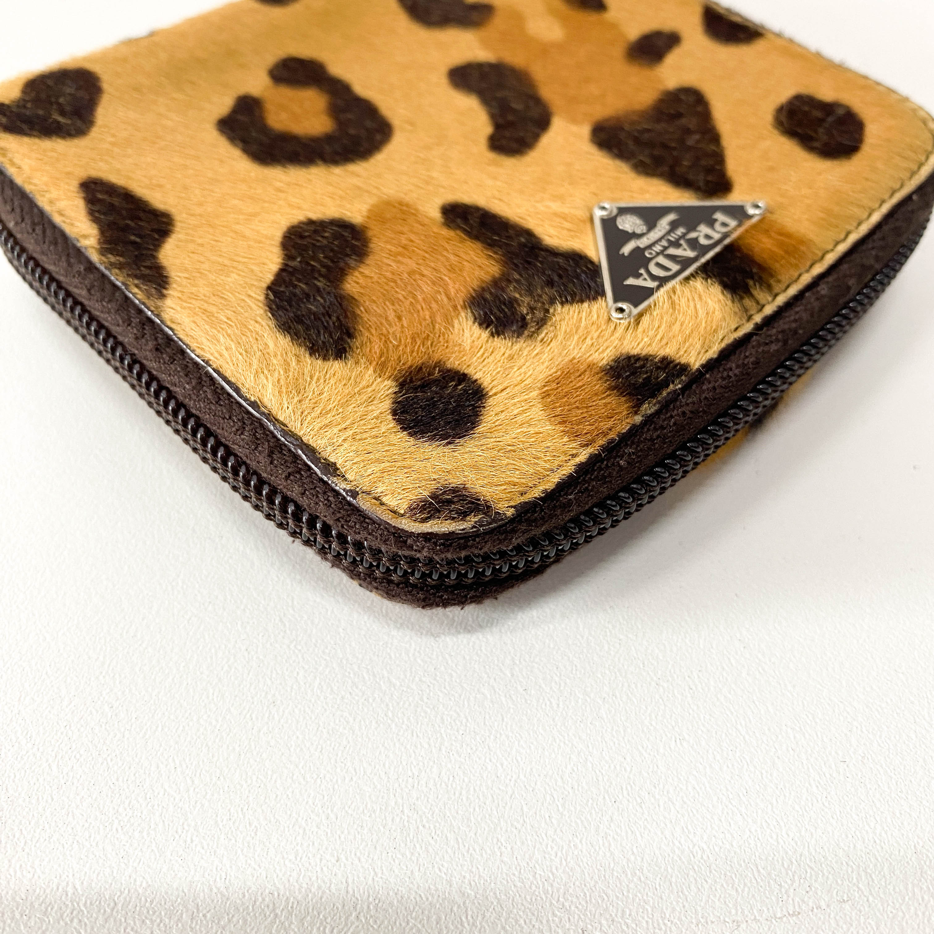 Leopard Pony Hair Wallet