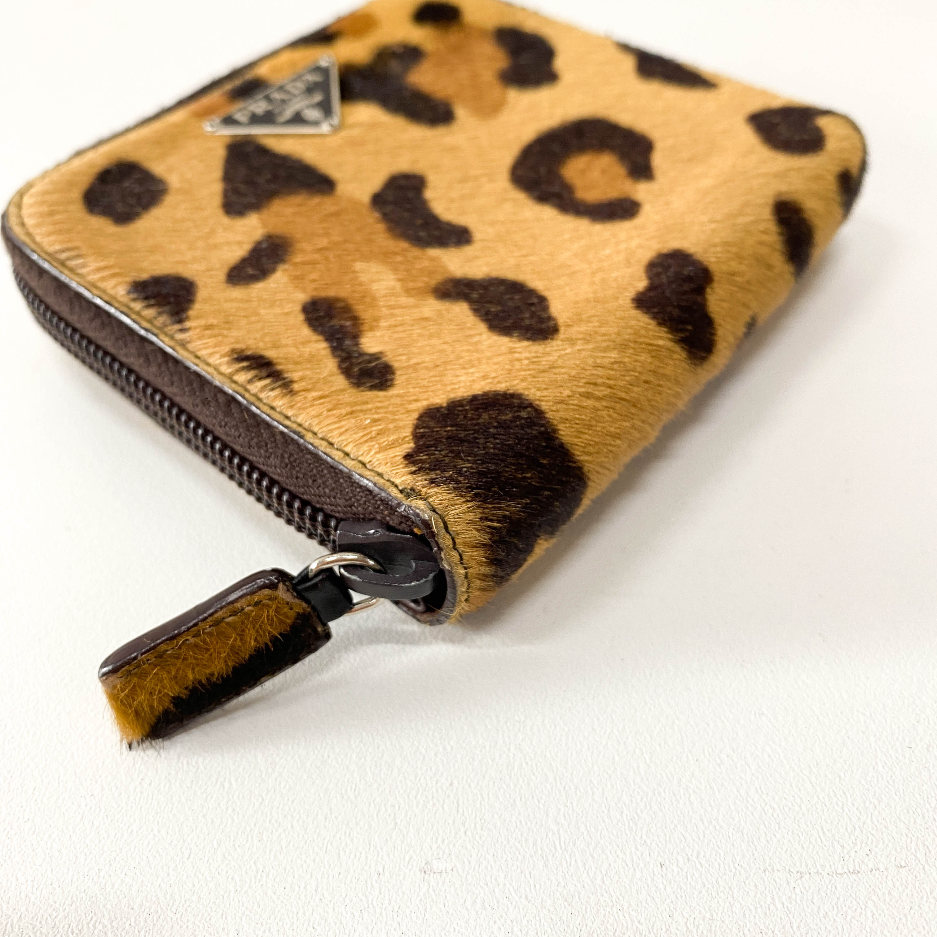 Leopard Pony Hair Wallet