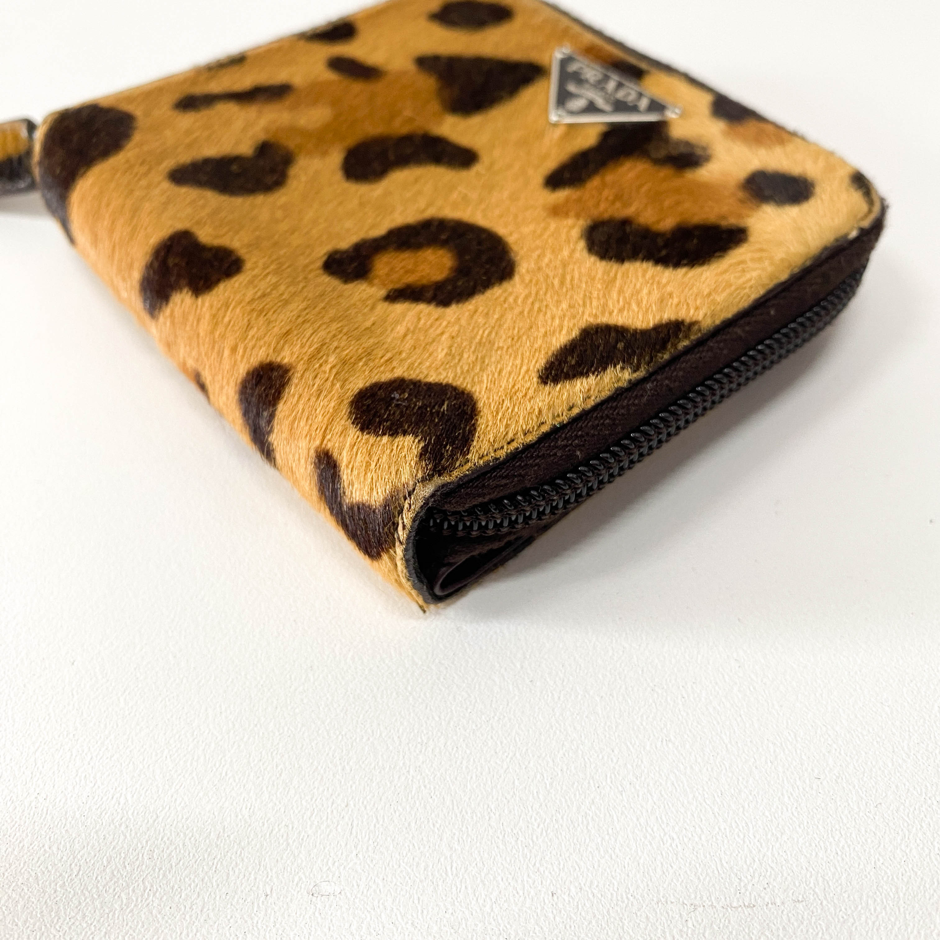 Leopard Pony Hair Wallet