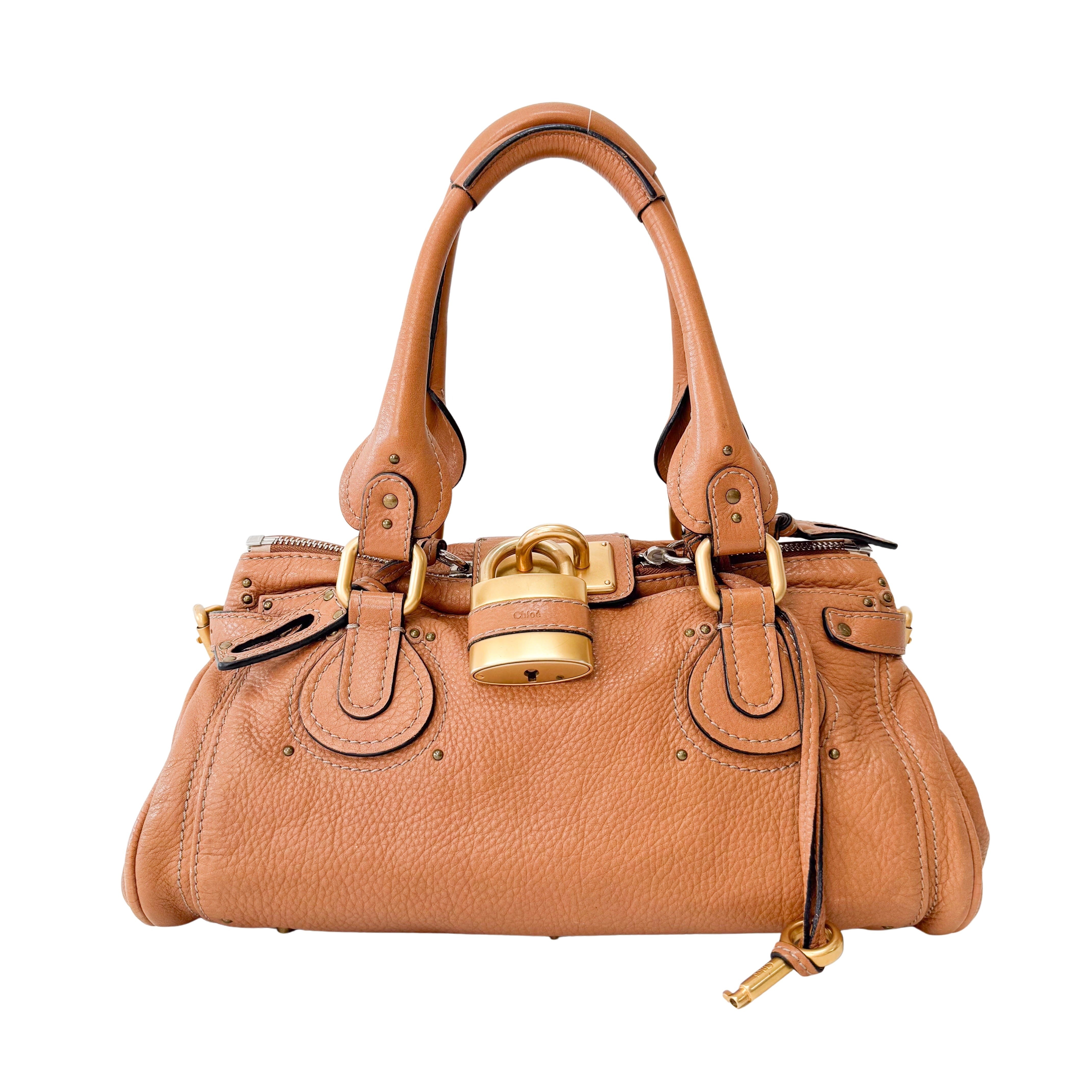 Paddington Brown Leather Shoulder Bag