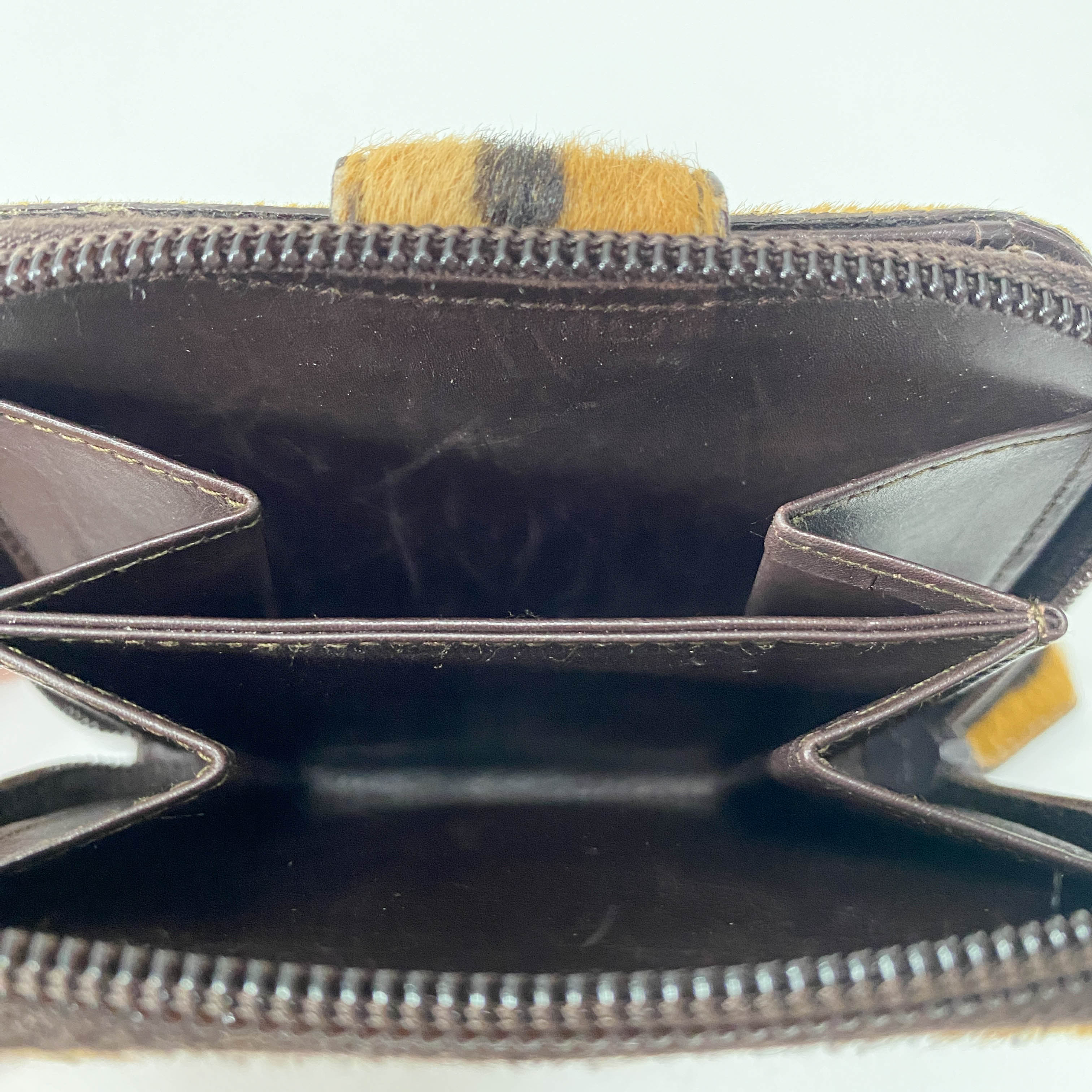 Leopard Pony Hair Wallet