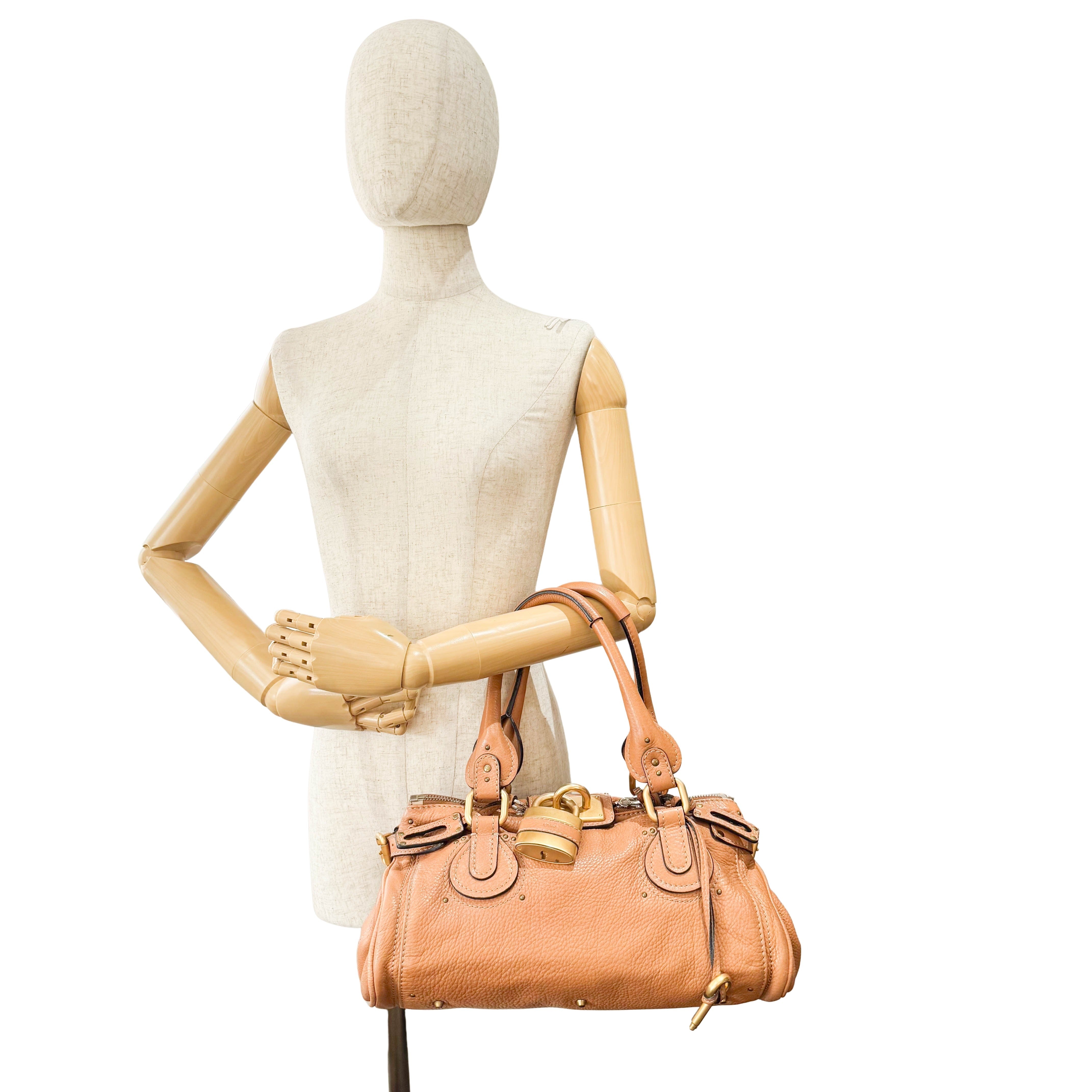 Paddington Brown Leather Shoulder Bag