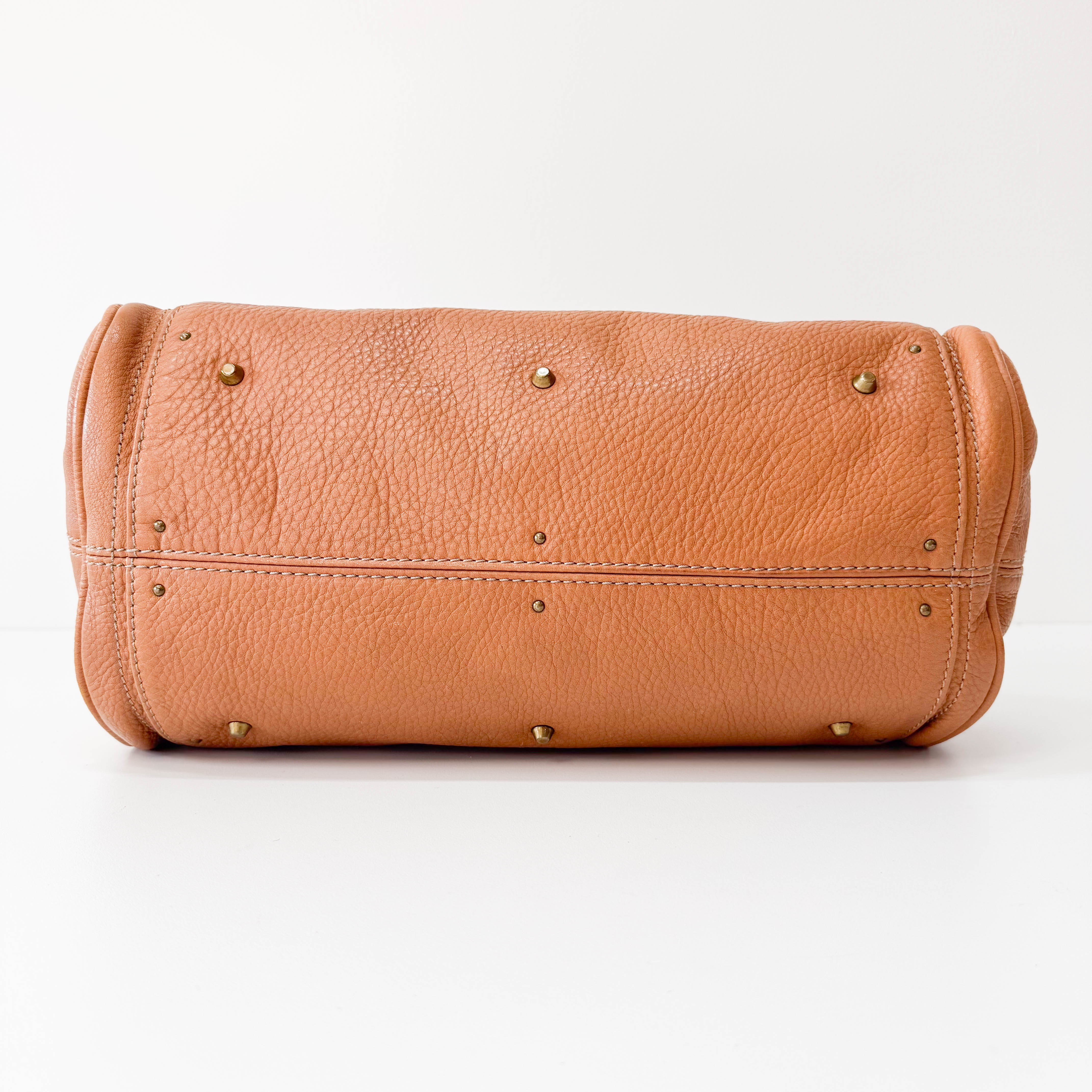 Paddington Brown Leather Shoulder Bag