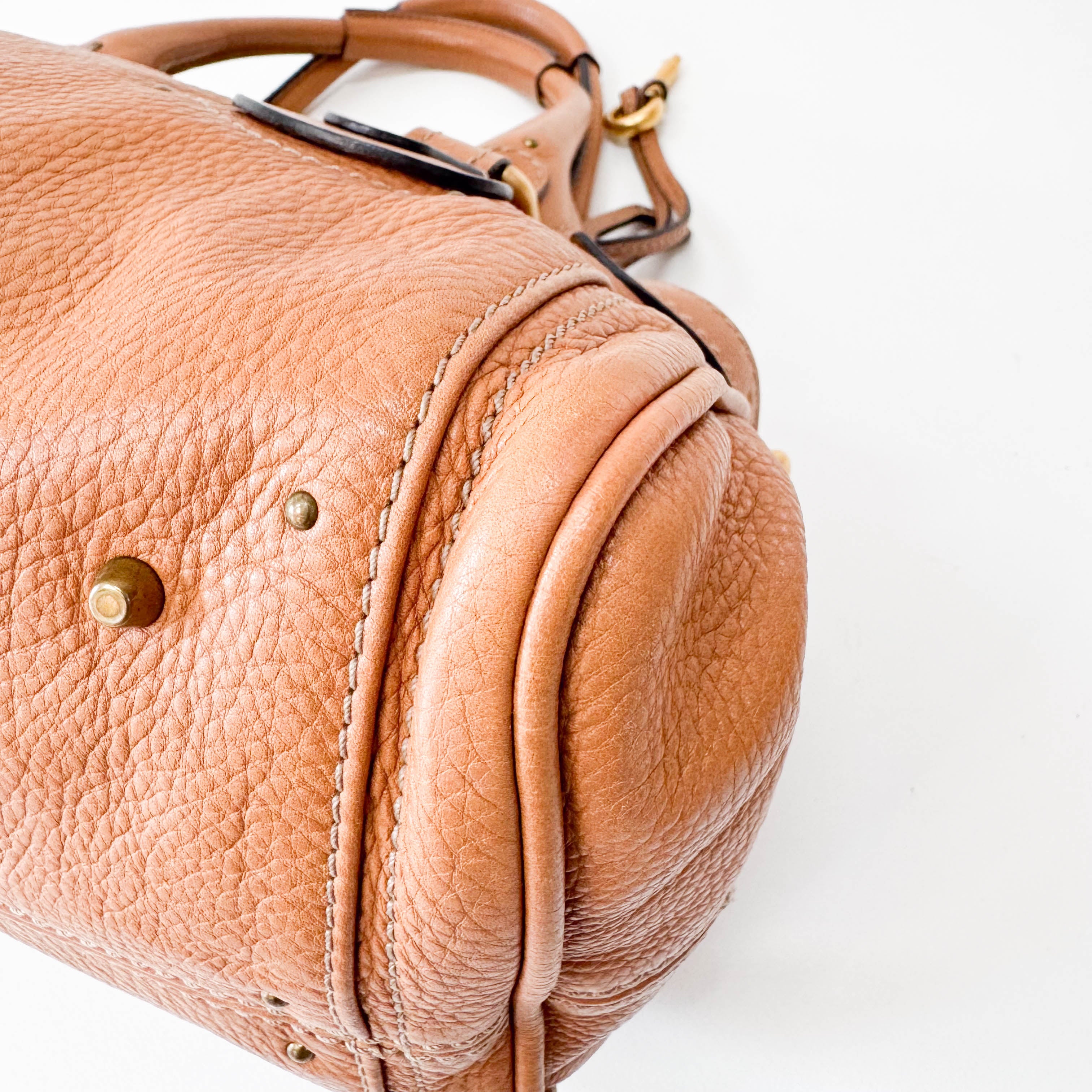 Paddington Brown Leather Shoulder Bag