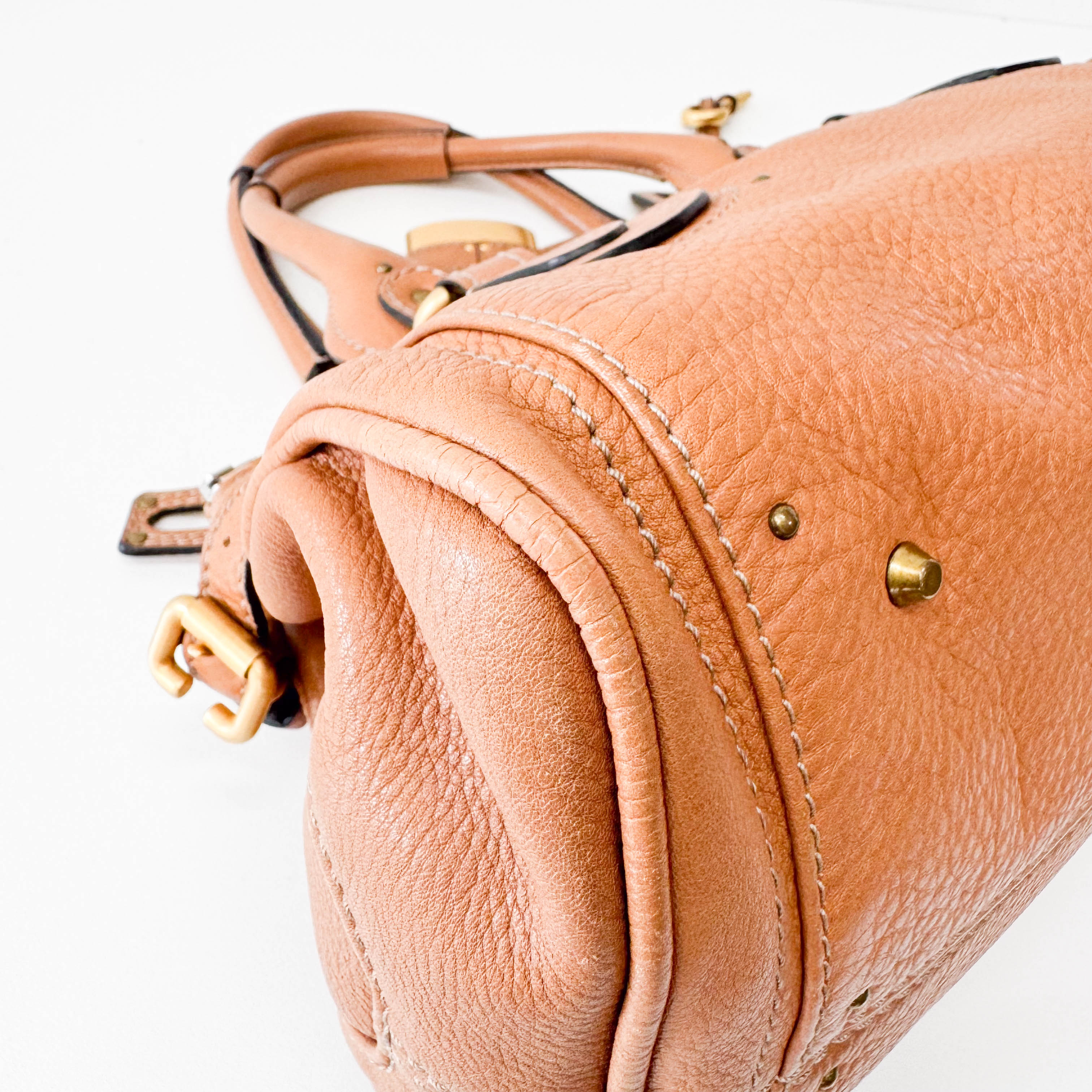 Paddington Brown Leather Shoulder Bag