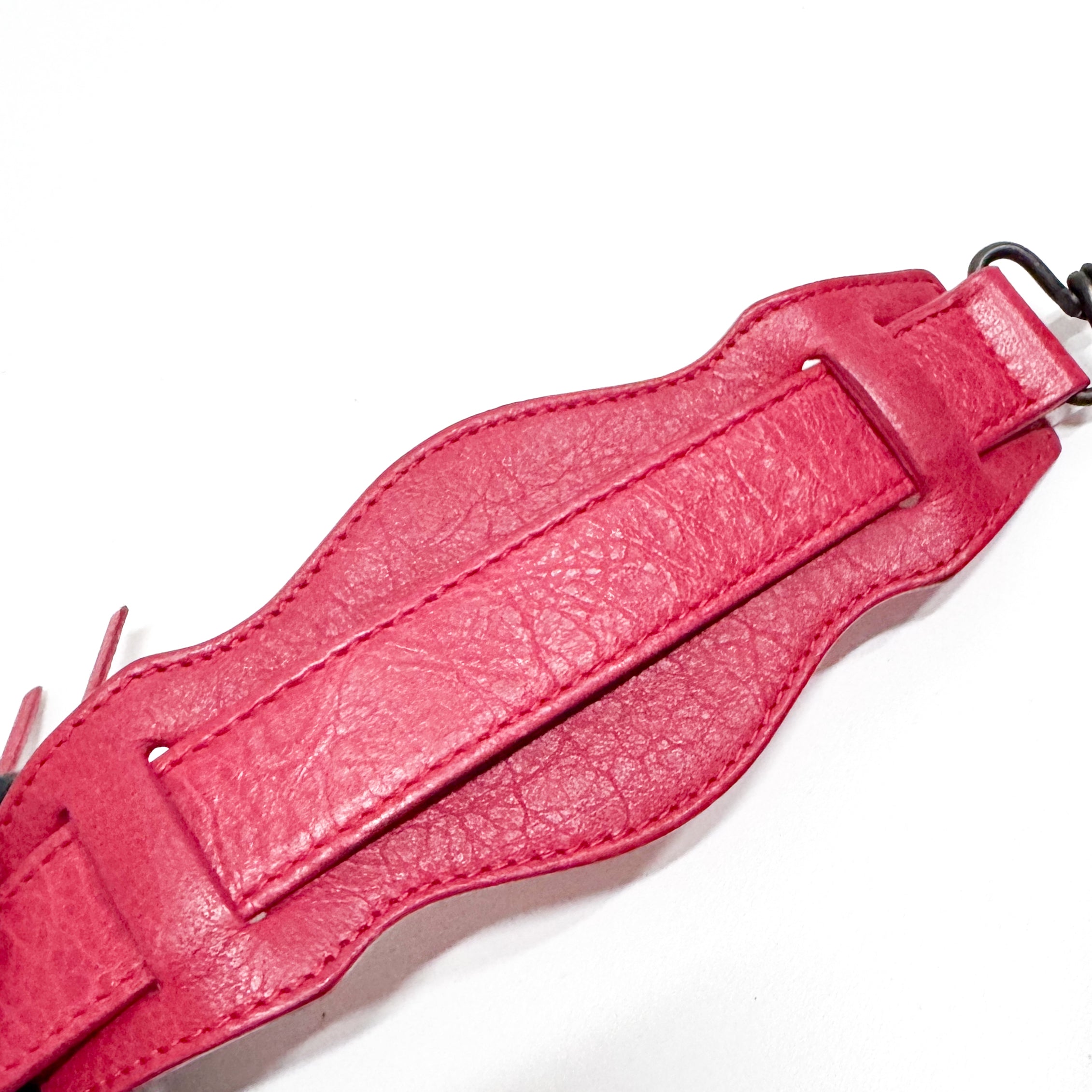 Mini City Pink Leather Two Way Bag