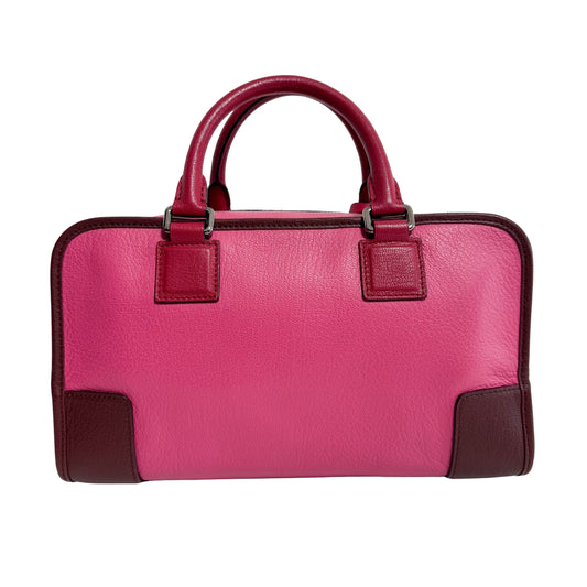 Amazona 28 Pink Leather Hand Bag