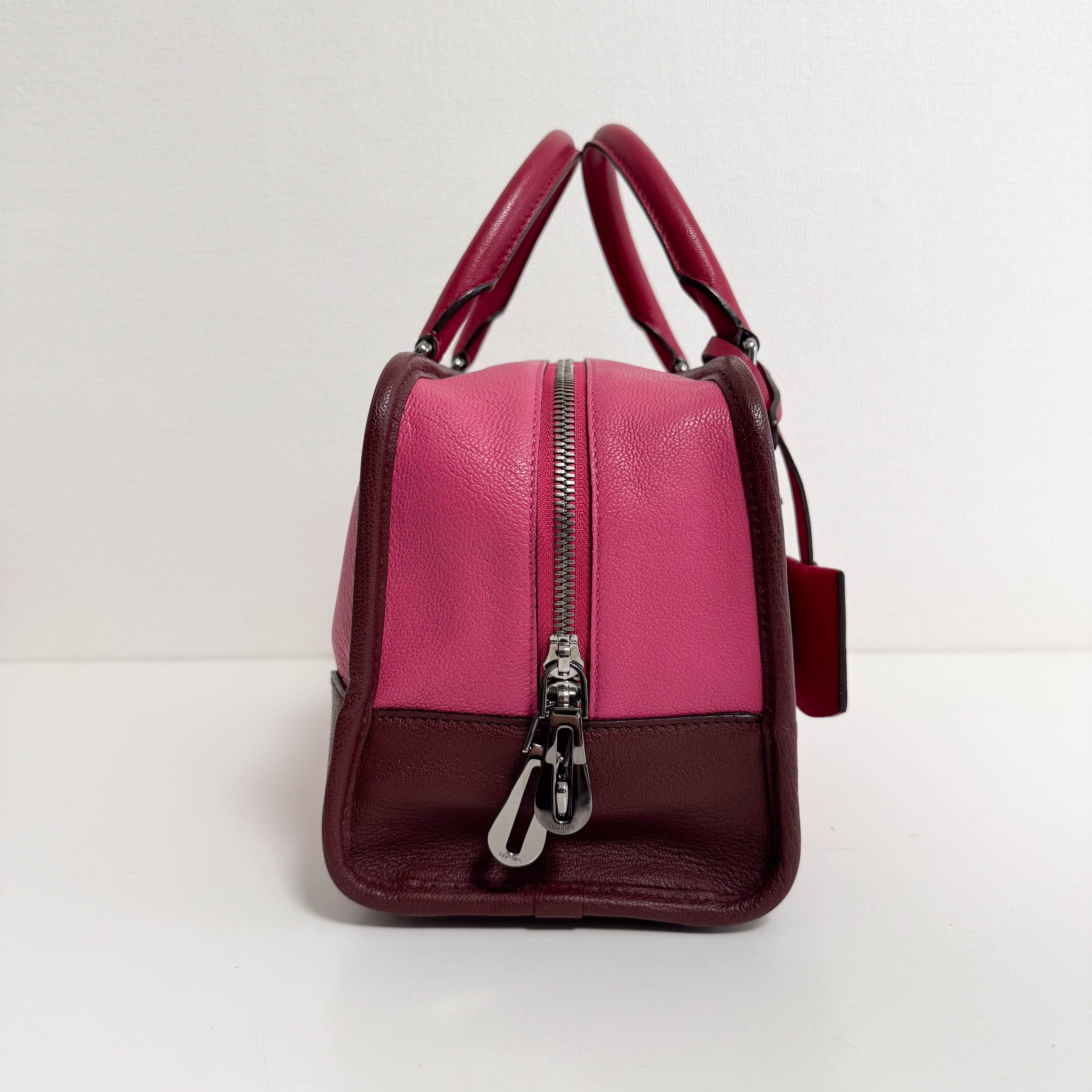 Amazona 28 Pink Leather Hand Bag