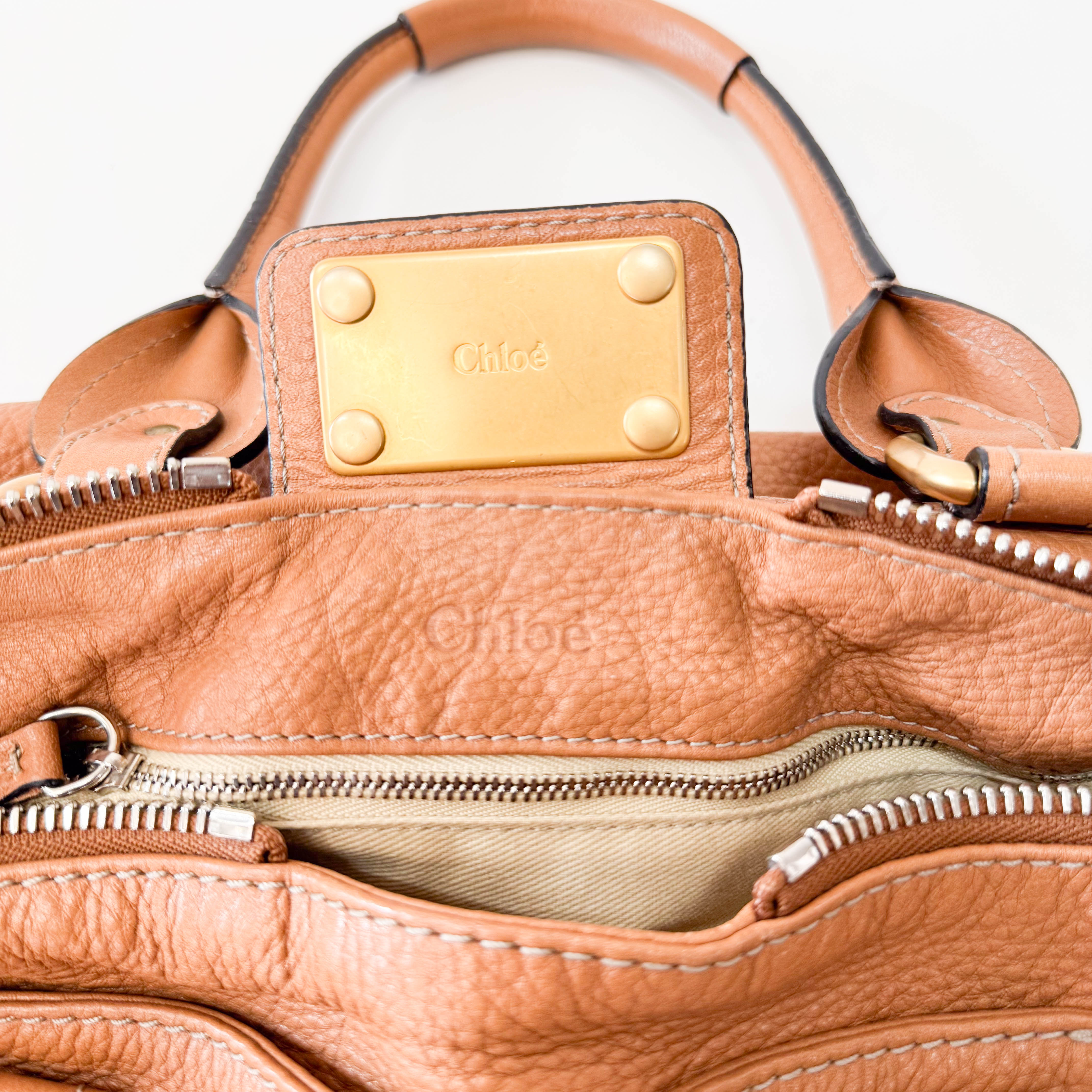 Paddington Brown Leather Shoulder Bag