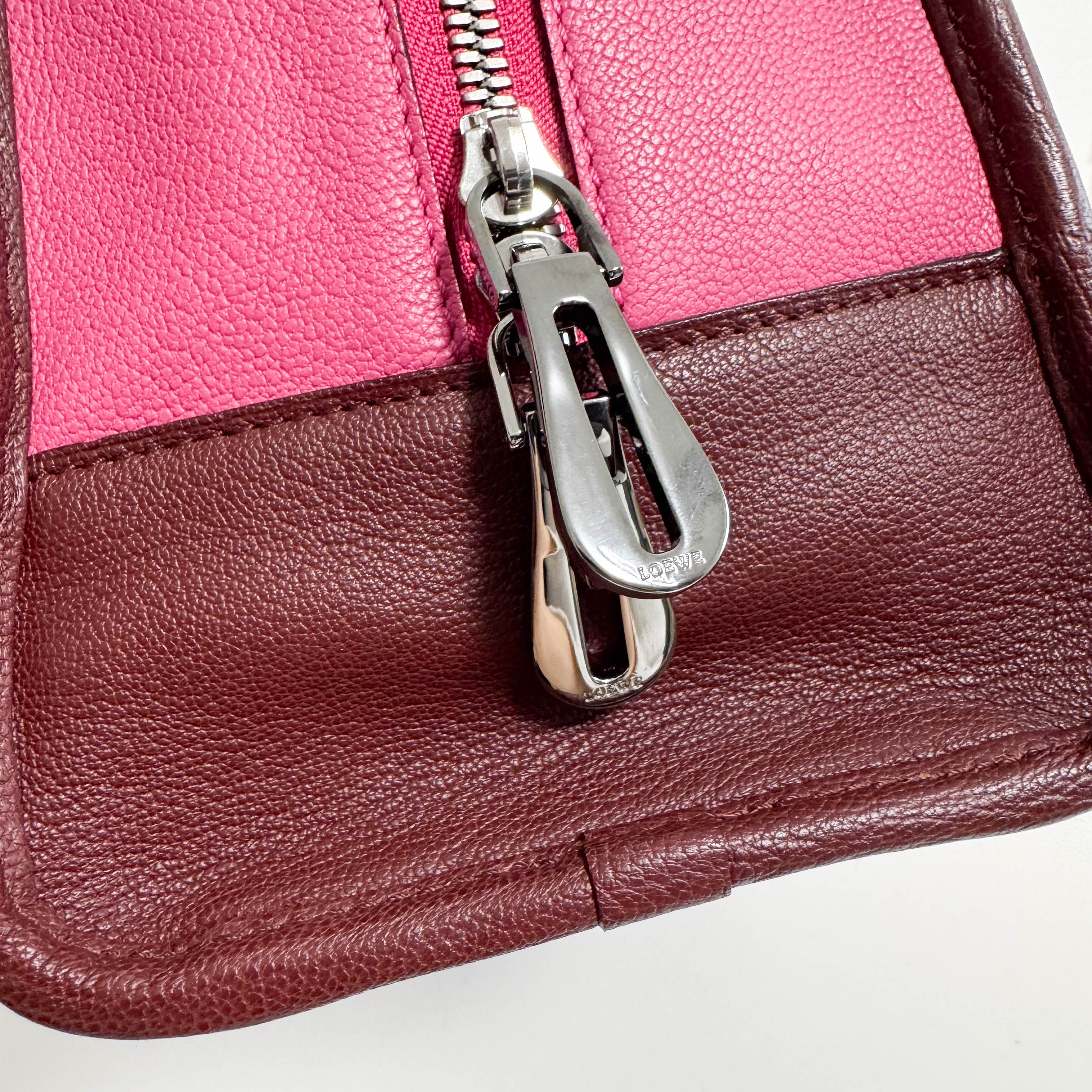 Amazona 28 Pink Leather Hand Bag