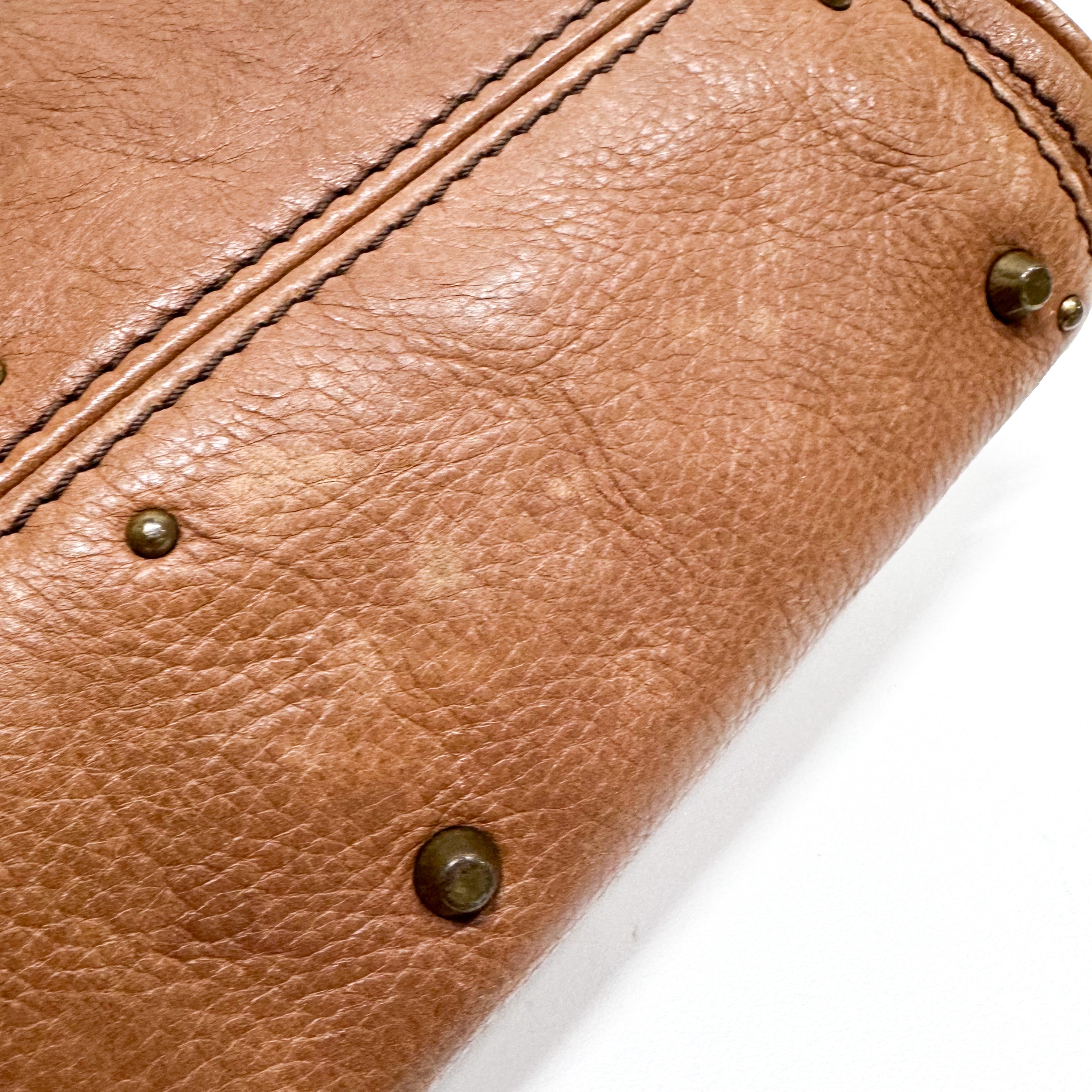 Paddington Small Brown Leather Shoulder Bag