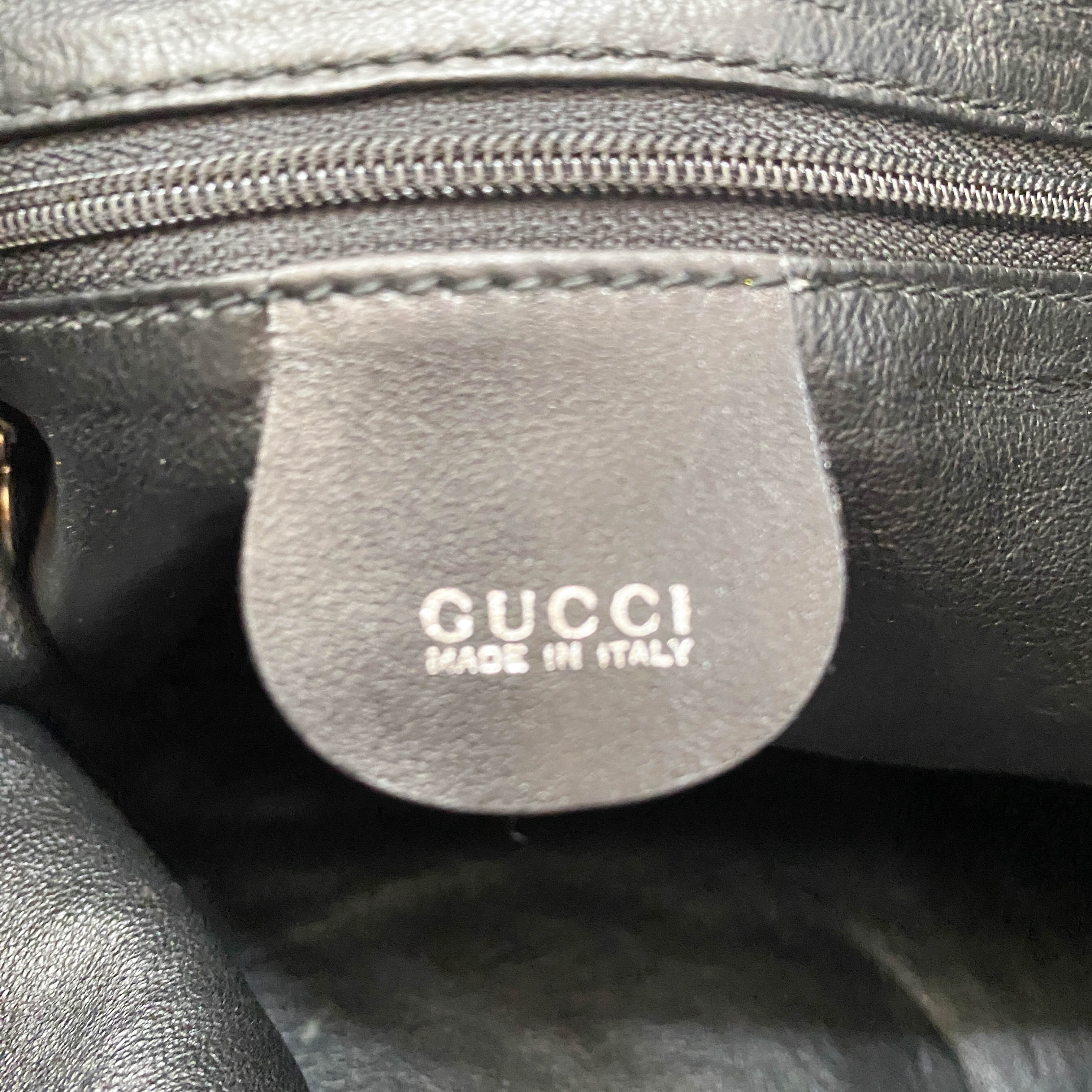 1996SS Tom Ford Era Bamboo Black Python Embossed Bag