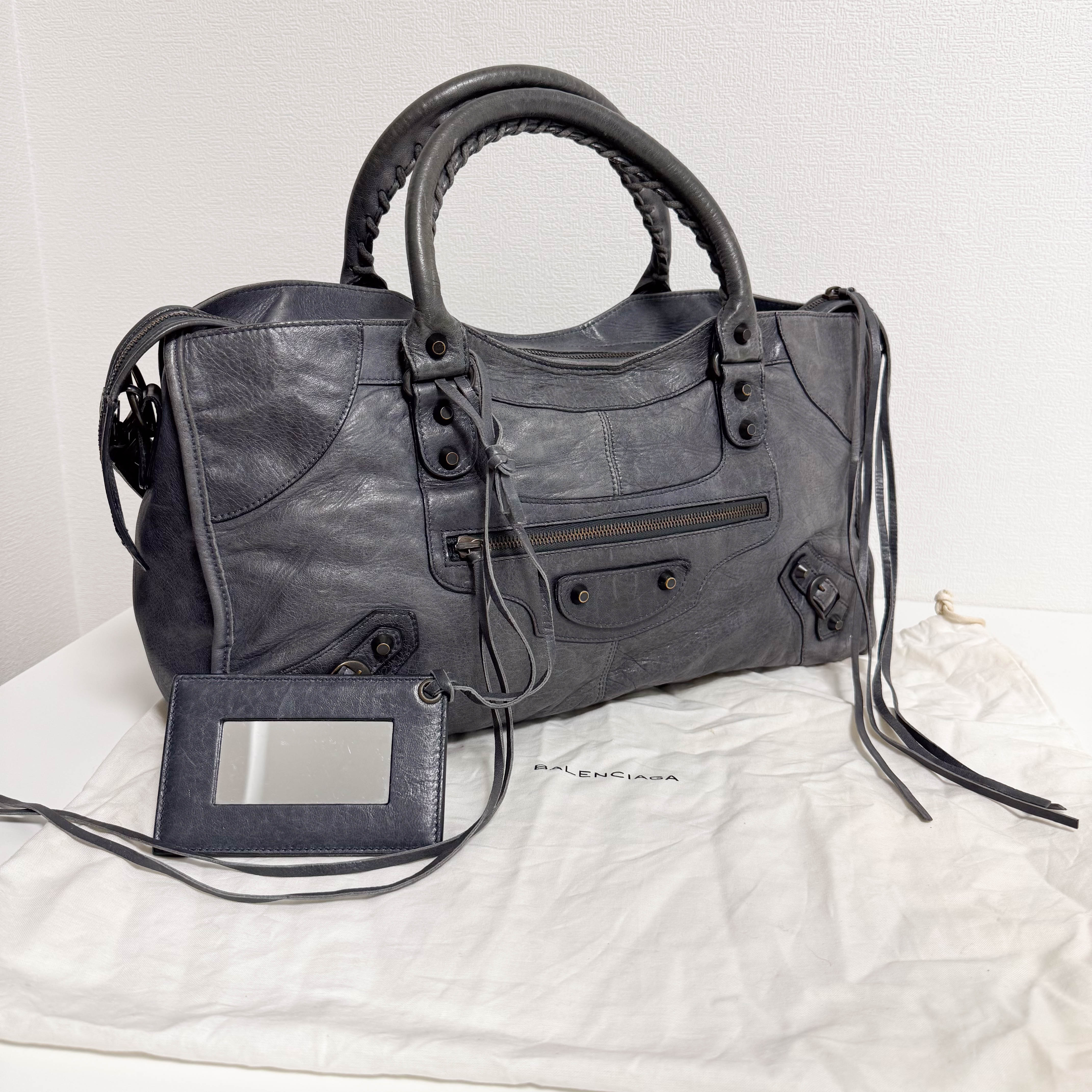 Parttime Leather Handle Shoulder Bag